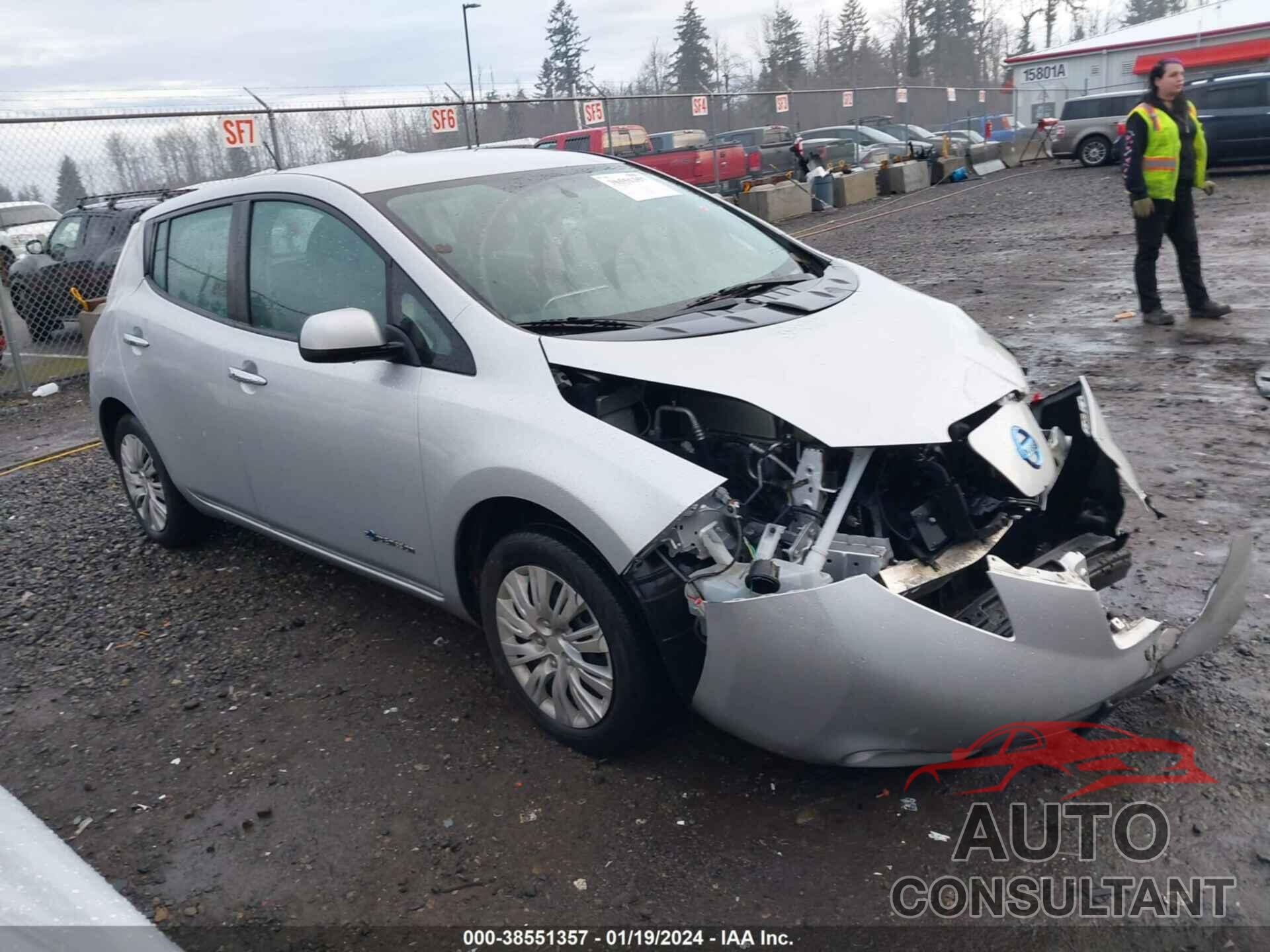 NISSAN LEAF 2016 - 1N4AZ0CP5GC305916