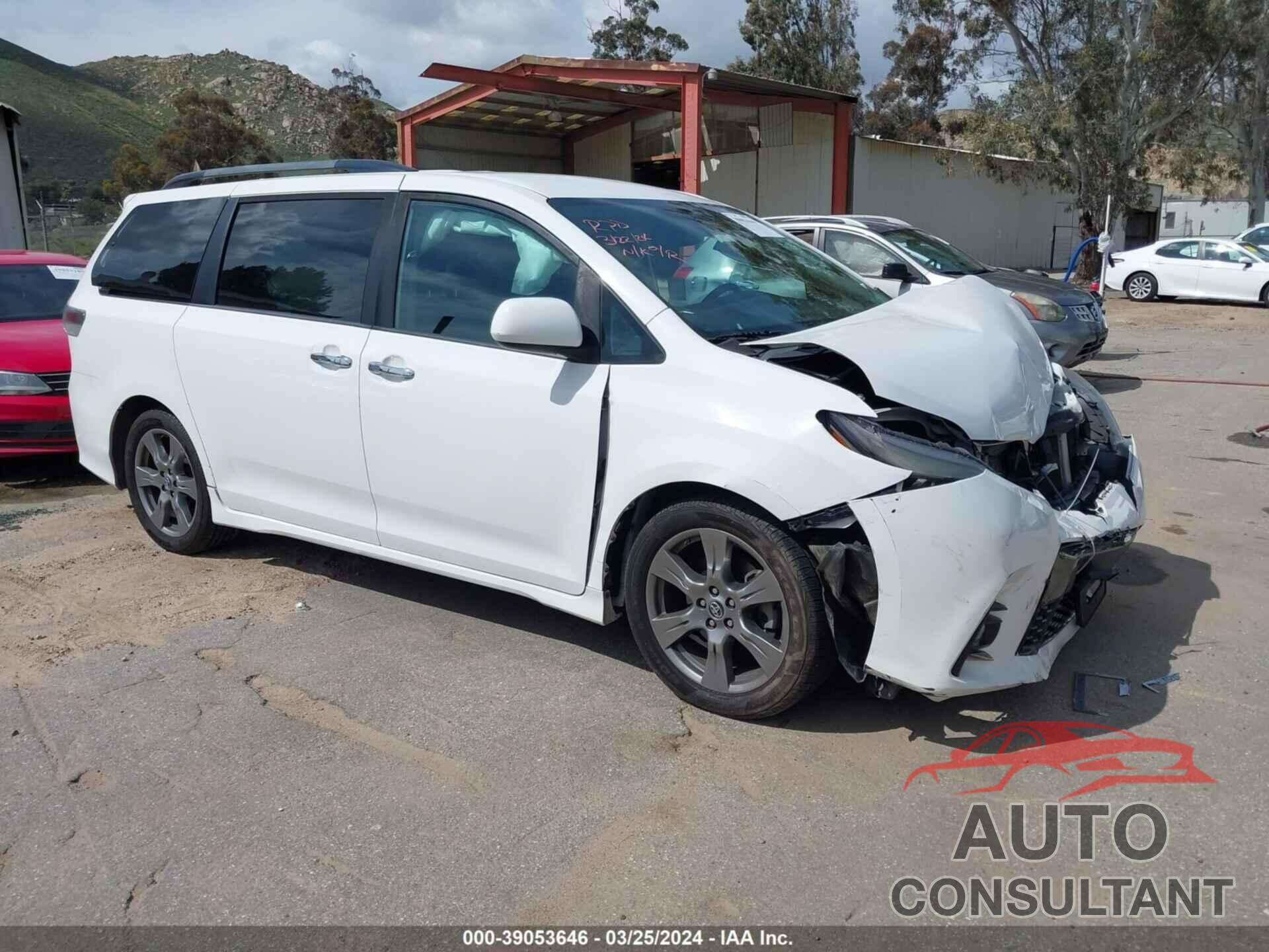 TOYOTA SIENNA 2019 - 5TDXZ3DCXKS978368