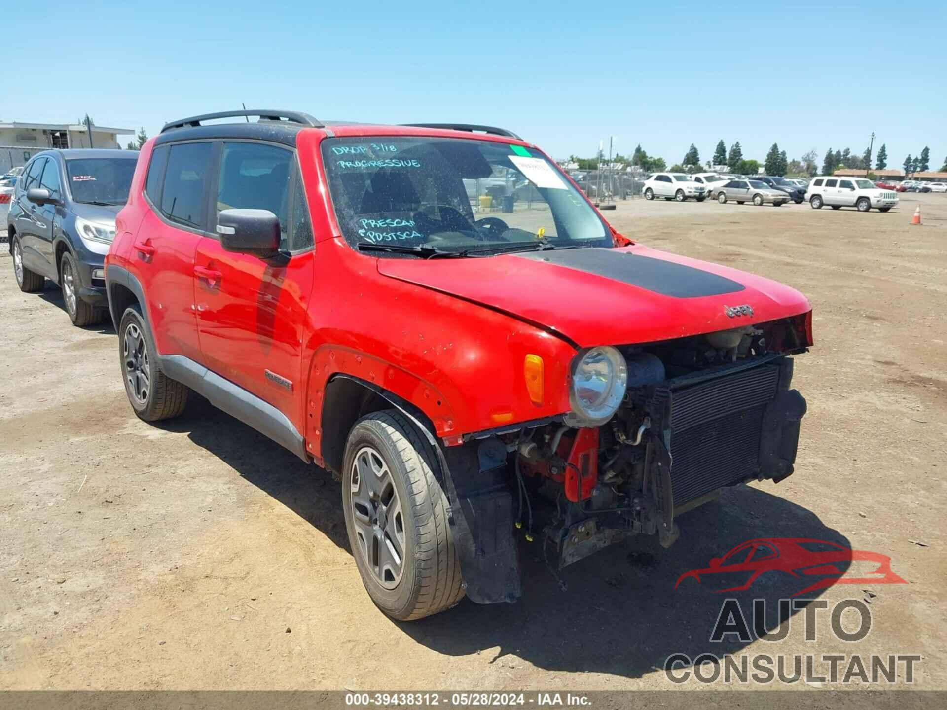 JEEP RENEGADE 2016 - ZACCJBCT8GPD29870