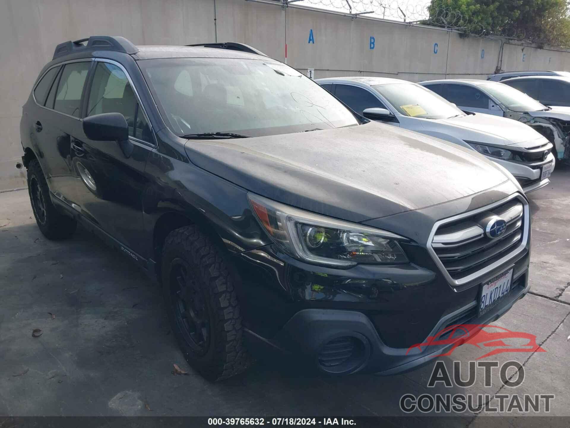 SUBARU OUTBACK 2019 - 4S4BSABC5K3378649