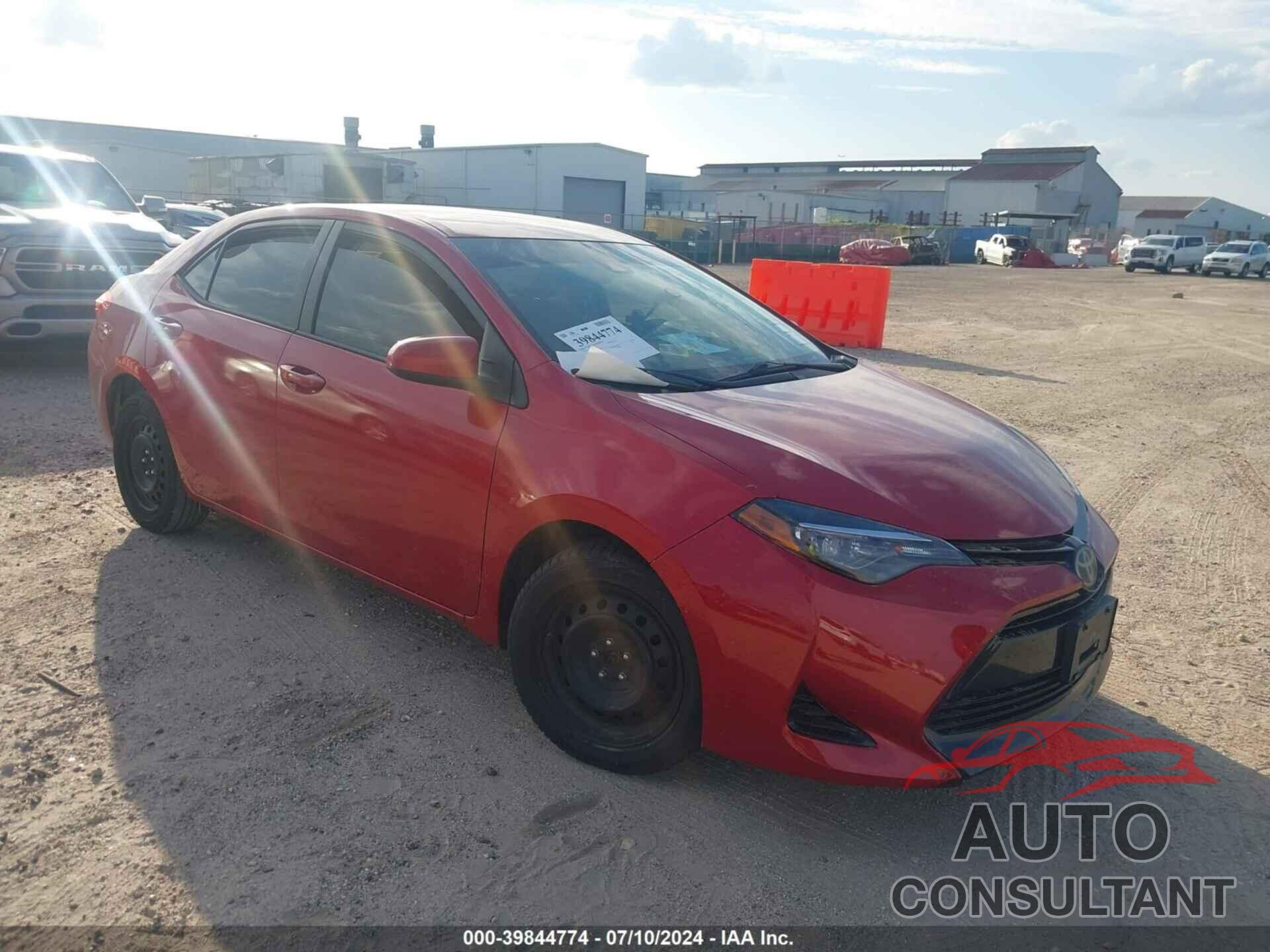 TOYOTA COROLLA 2017 - 2T1BURHE7HC804346