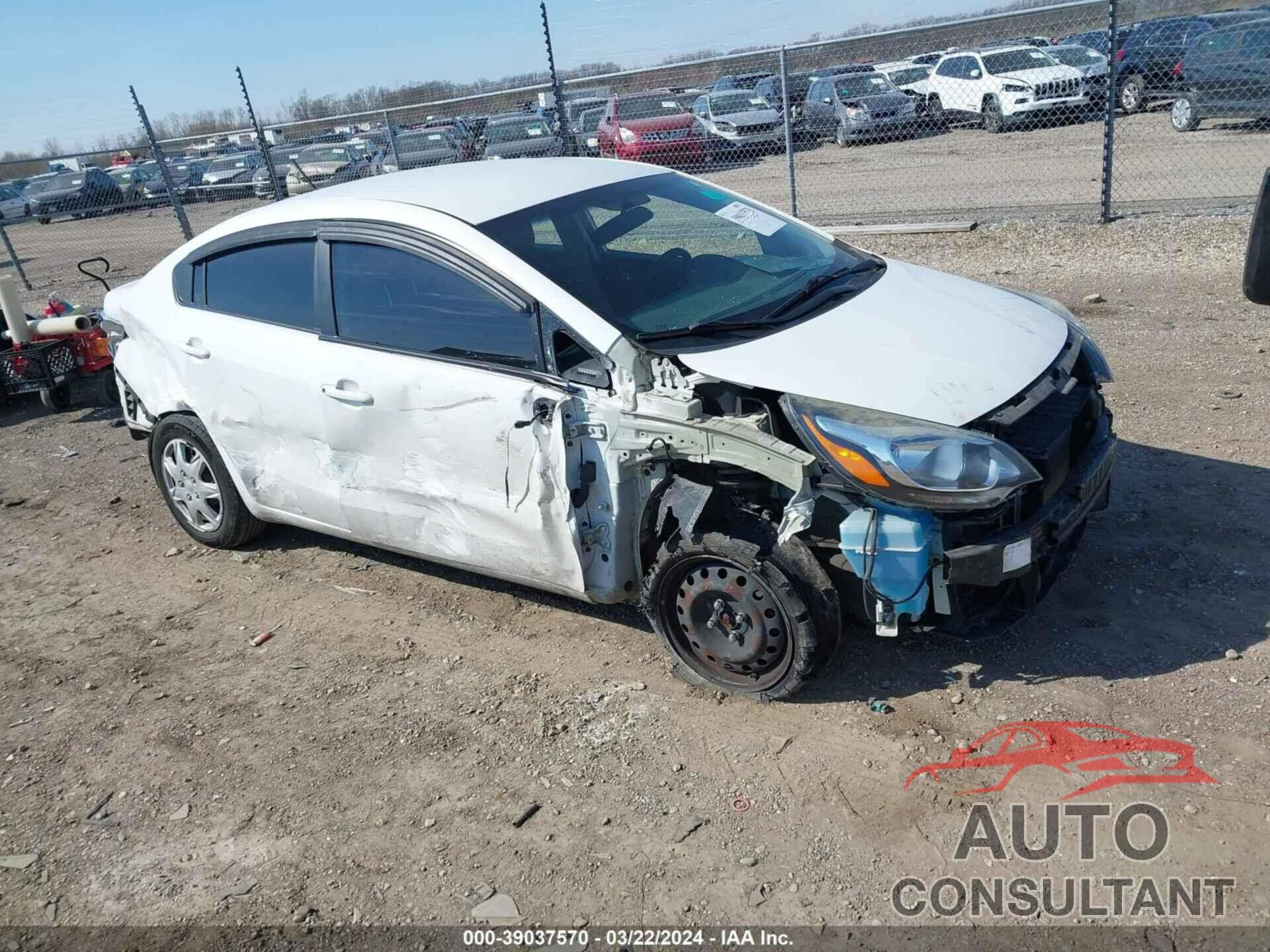 KIA RIO 2016 - KNADM4A30G6600172