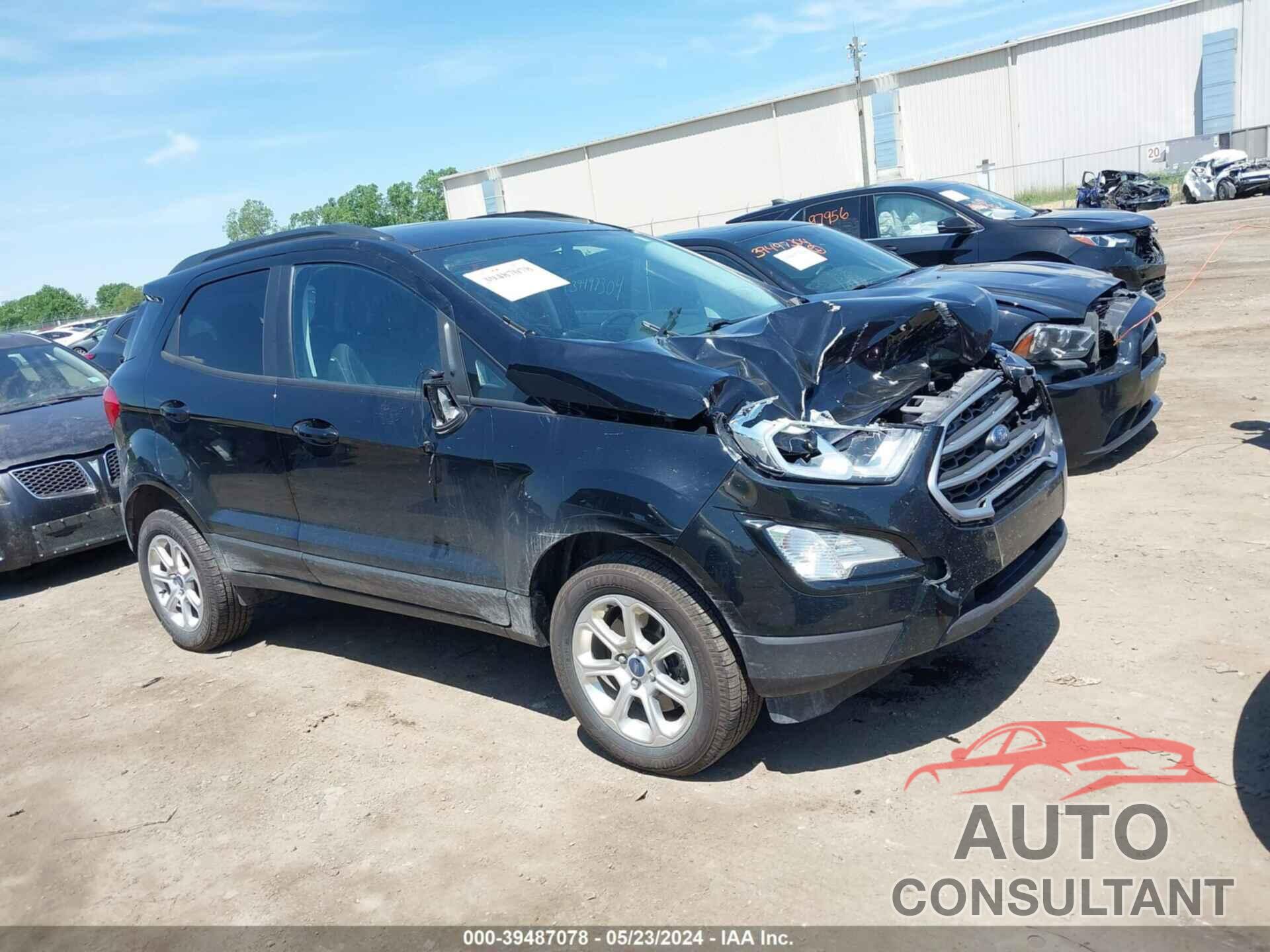 FORD ECOSPORT 2018 - MAJ6P1UL2JC227857