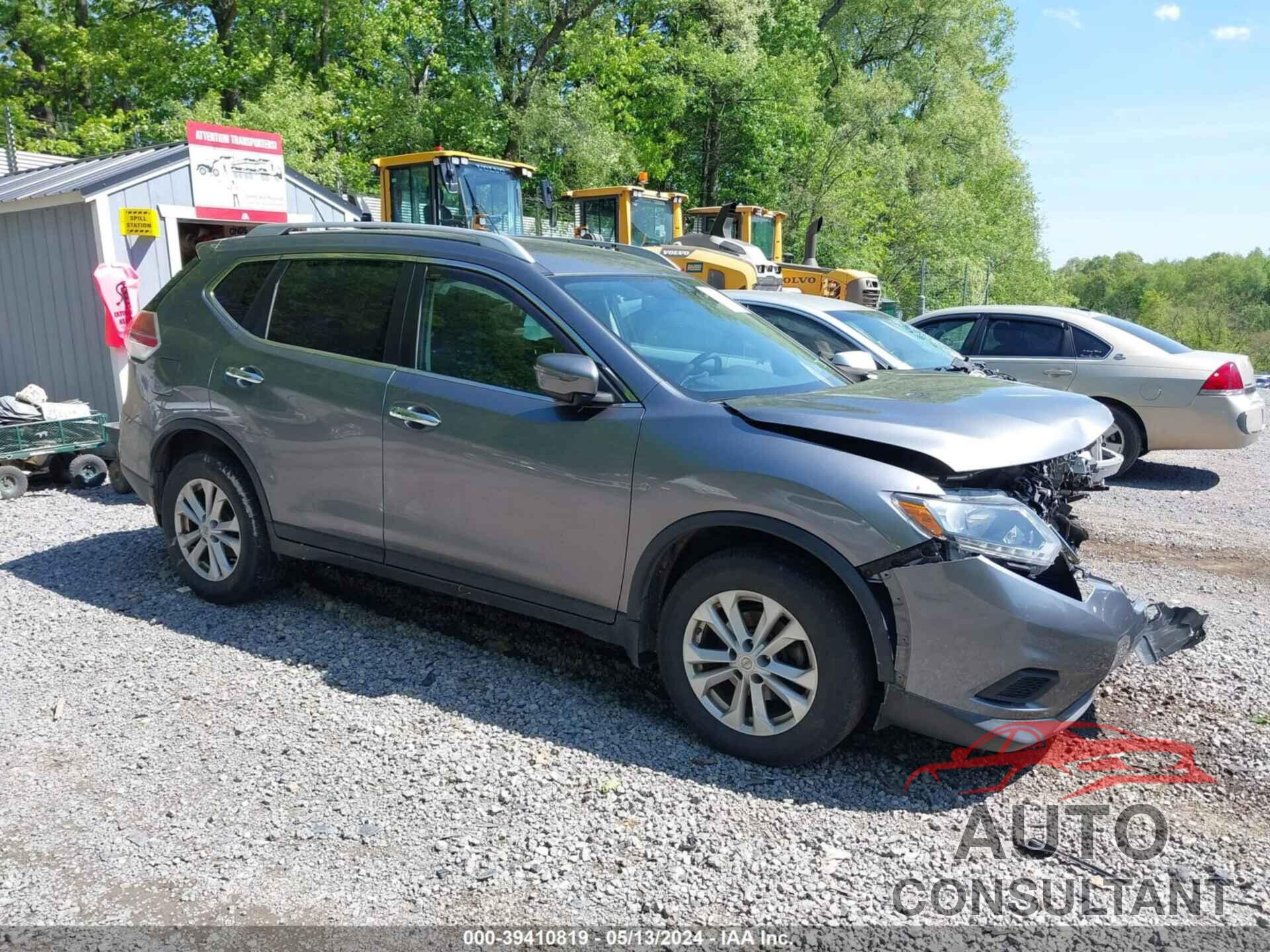 NISSAN ROGUE 2016 - KNMAT2MV9GP633403