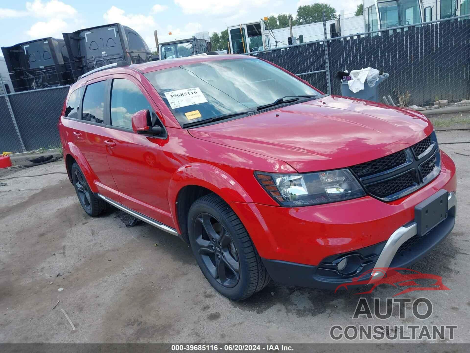 DODGE JOURNEY 2019 - 3C4PDDGG0KT816385