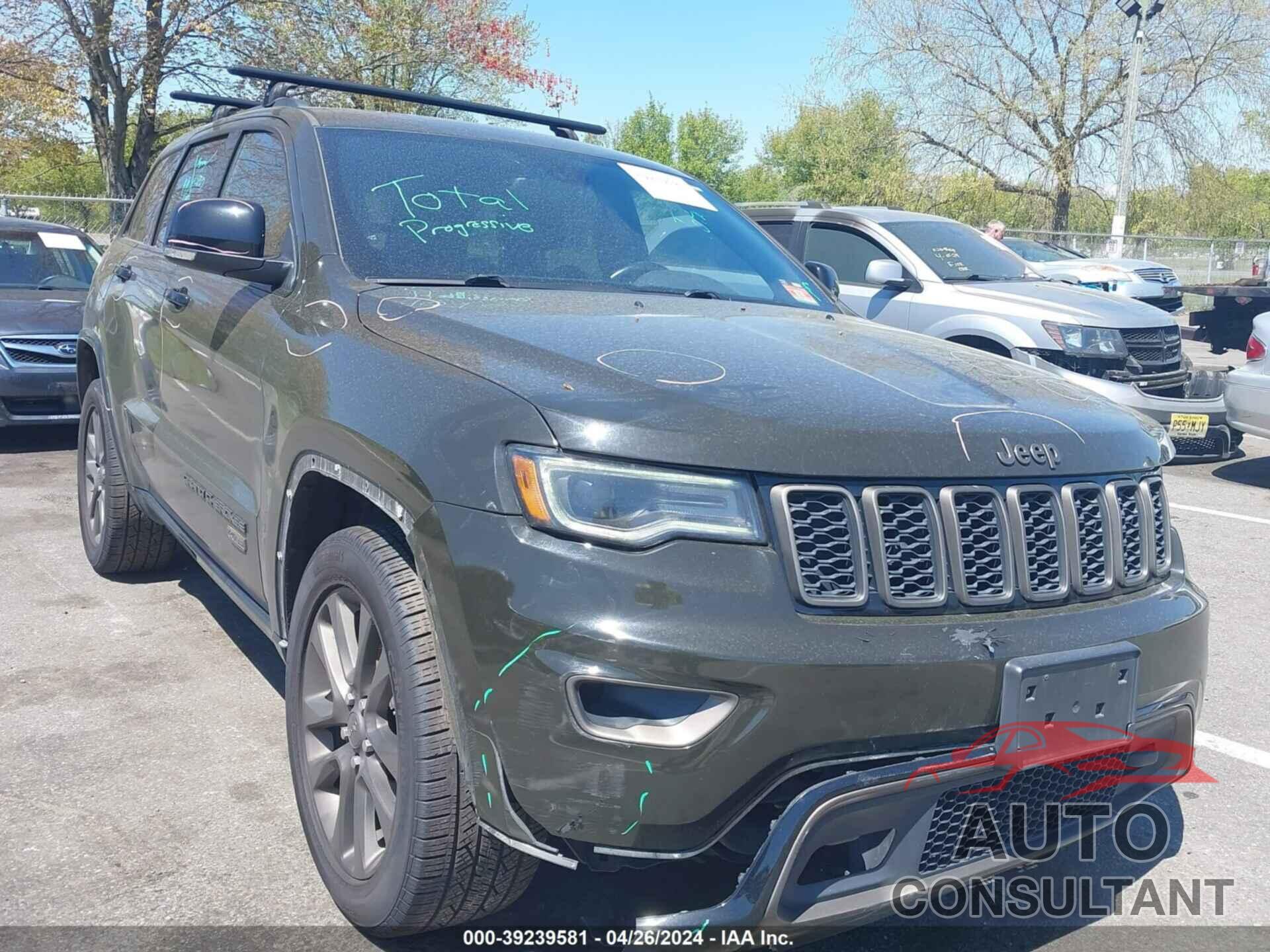 JEEP GRAND CHEROKEE 2016 - 1C4RJFBG3GC429269