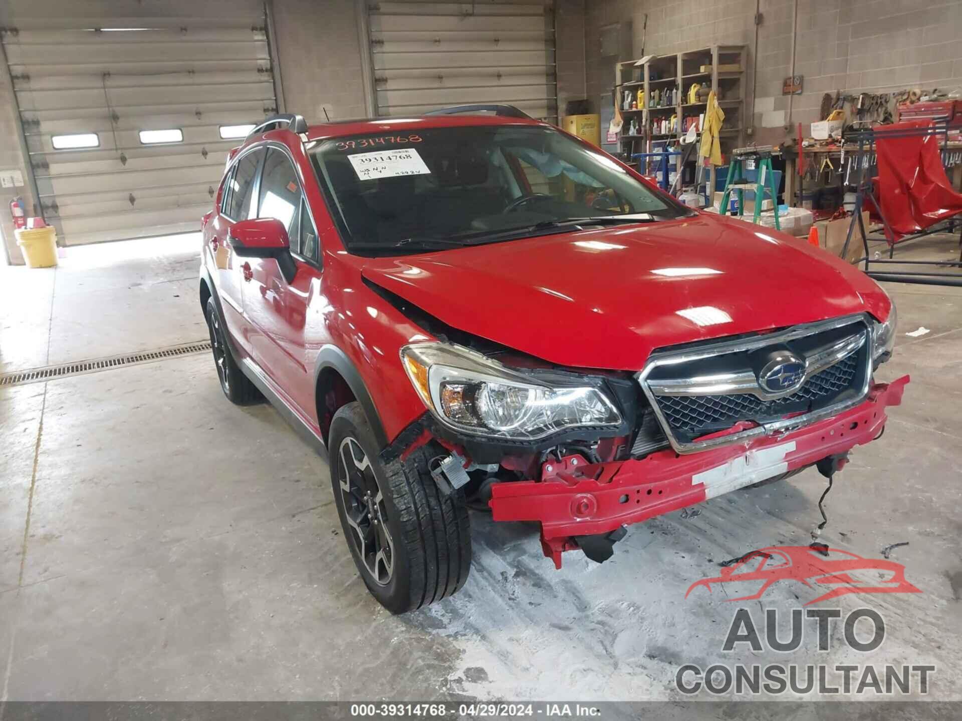 SUBARU CROSSTREK 2016 - JF2GPABC2G8316066