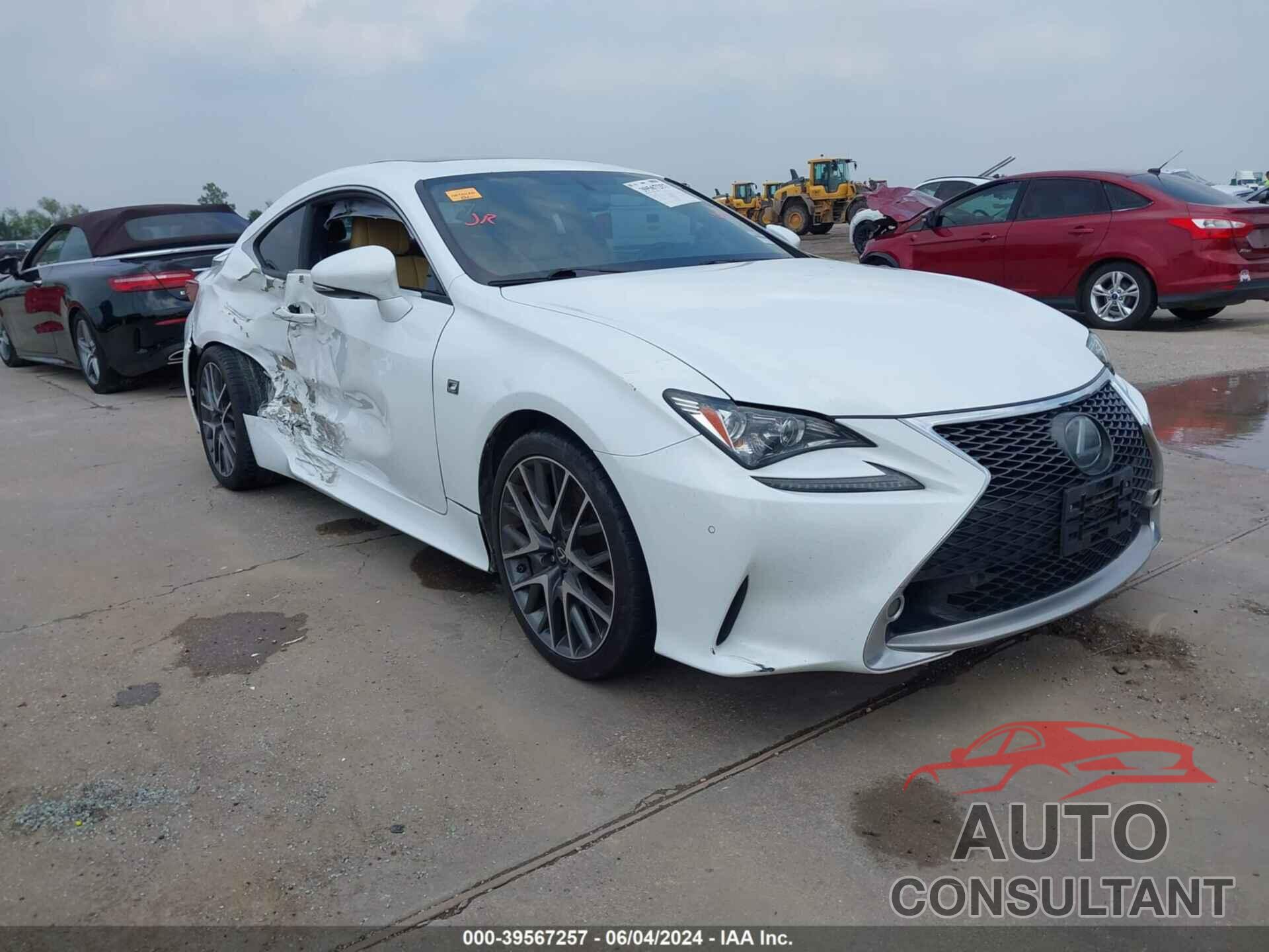 LEXUS RC 350 2016 - JTHHE5BC0G5013772