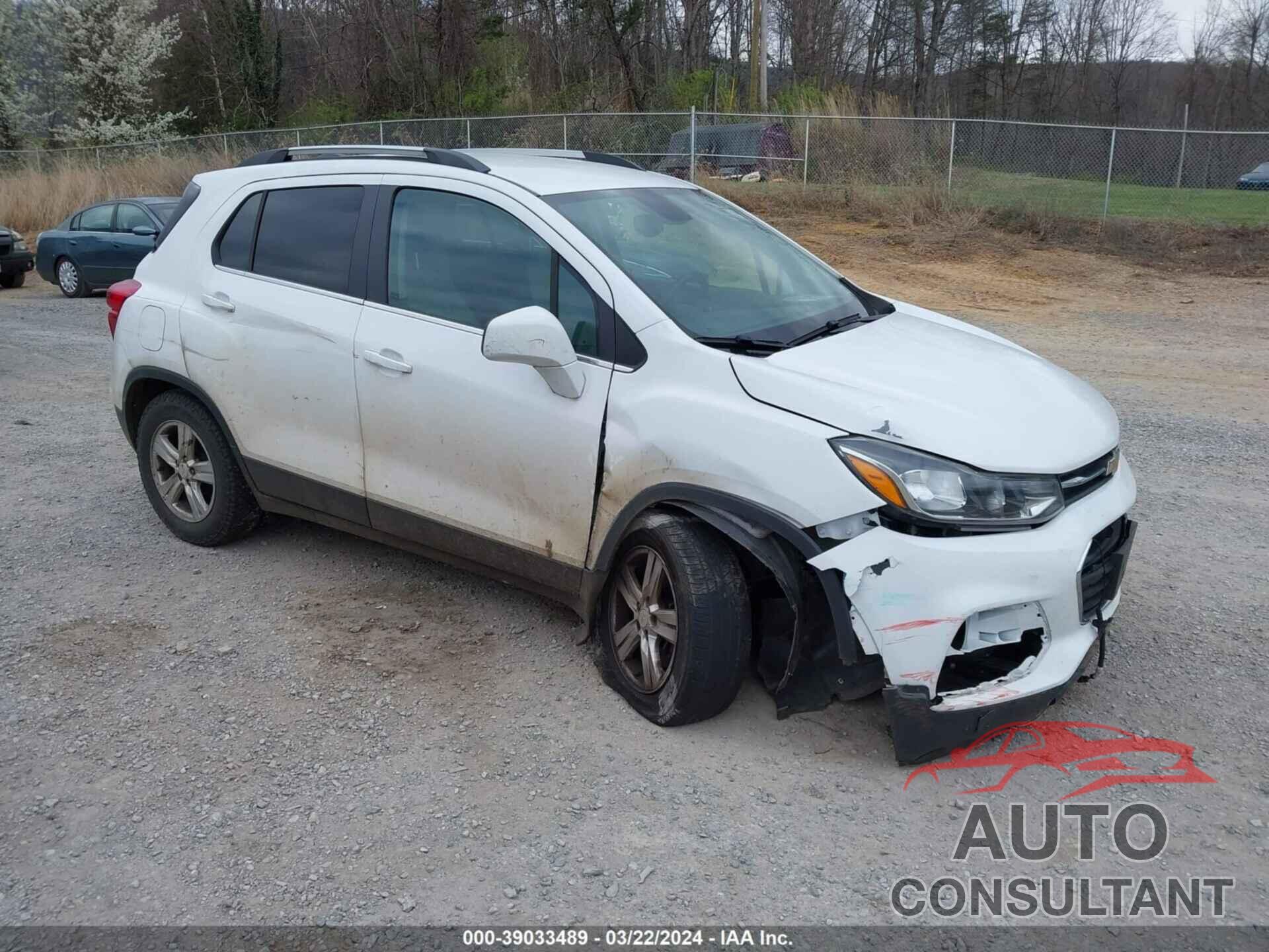 CHEVROLET TRAX 2020 - 3GNCJLSB7LL283019