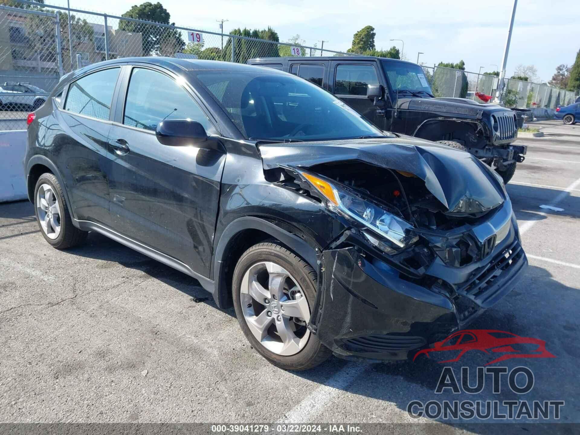 HONDA HR-V 2022 - 3CZRU5H38NM728431