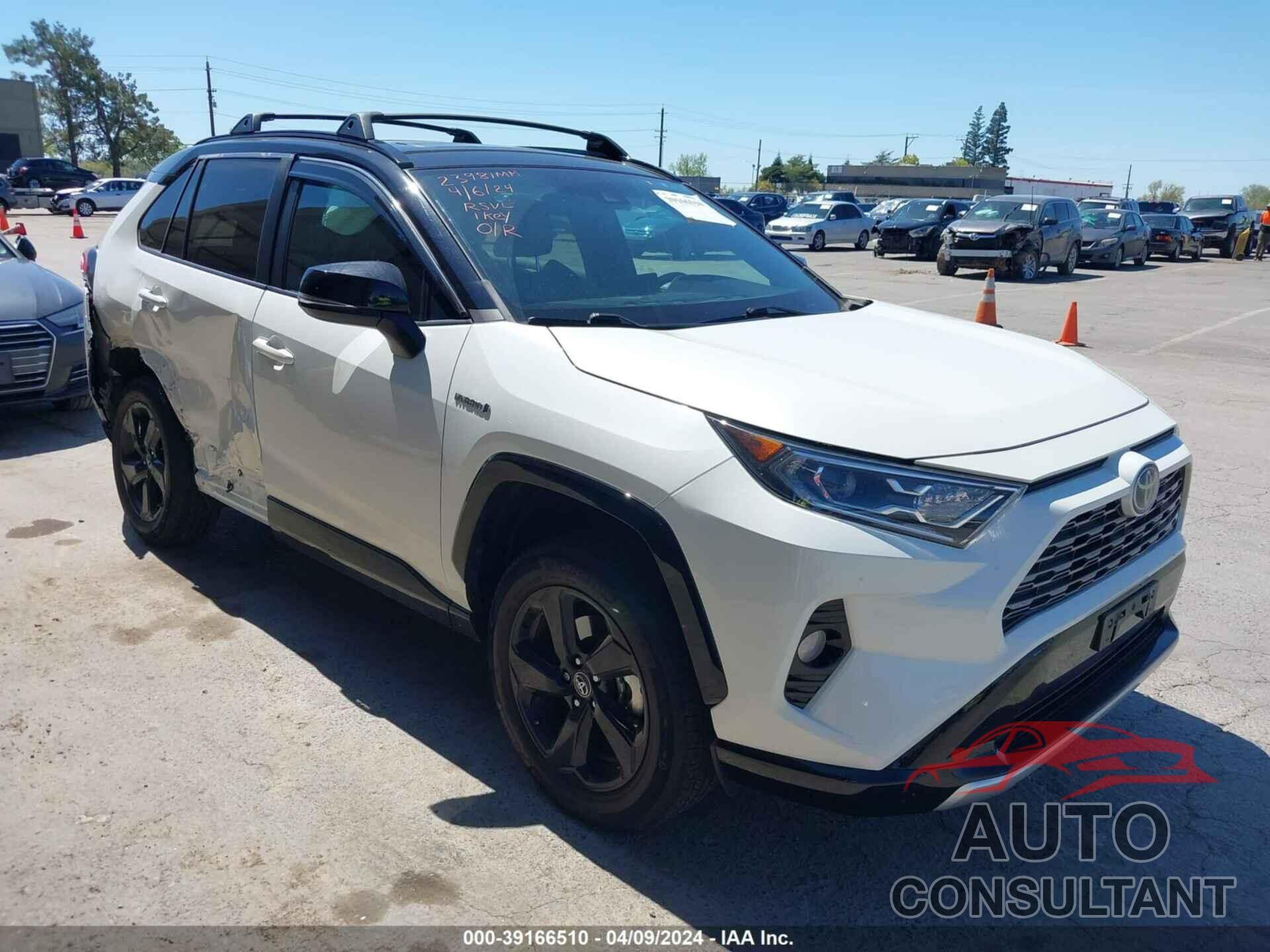 TOYOTA RAV4 2020 - 2T3E6RFV6LW002007