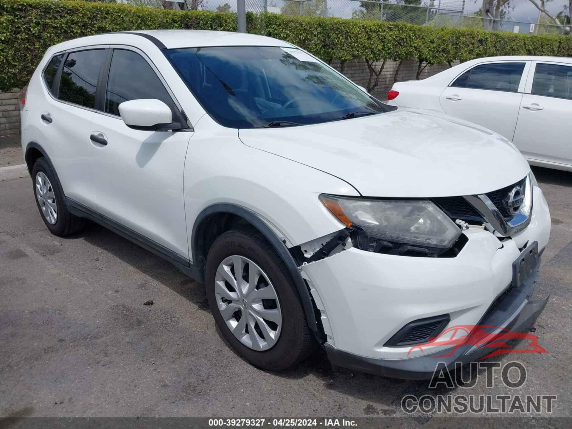 NISSAN ROGUE 2016 - KNMAT2MT7GP593627