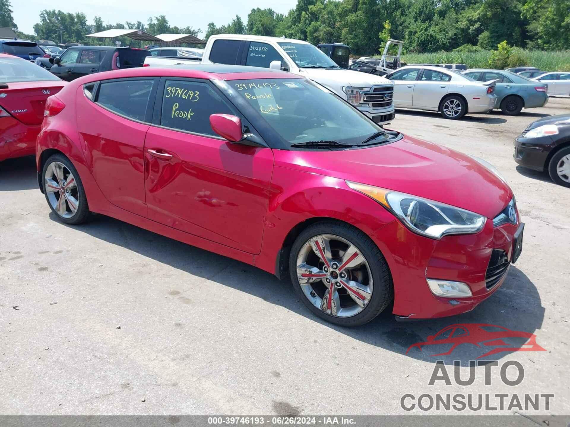 HYUNDAI VELOSTER 2016 - KMHTC6AD4GU249098