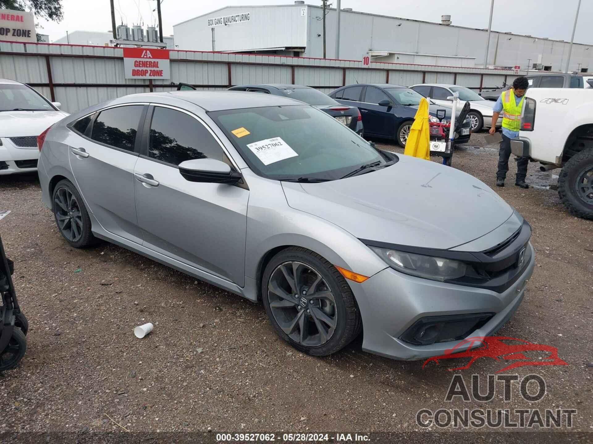 HONDA CIVIC 2019 - 19XFC2F85KE046654