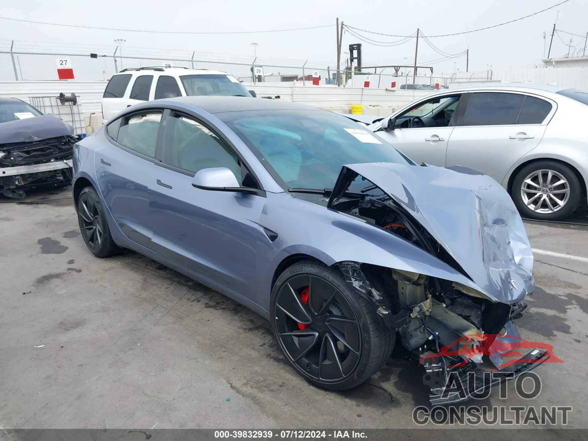 TESLA MODEL 3 2024 - 5YJ3E1ET5RF788490