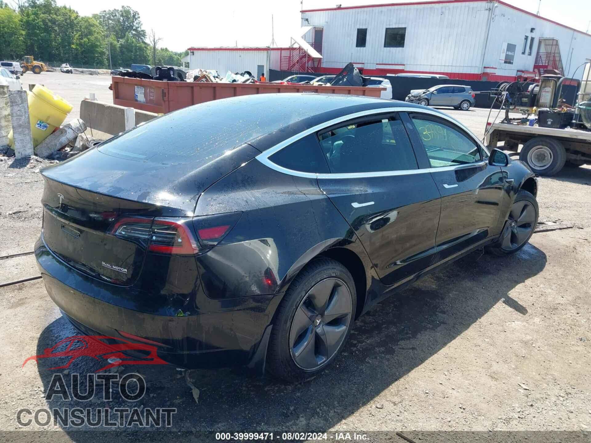 TESLA MODEL 3 2019 - 5YJ3E1EBXKF385554
