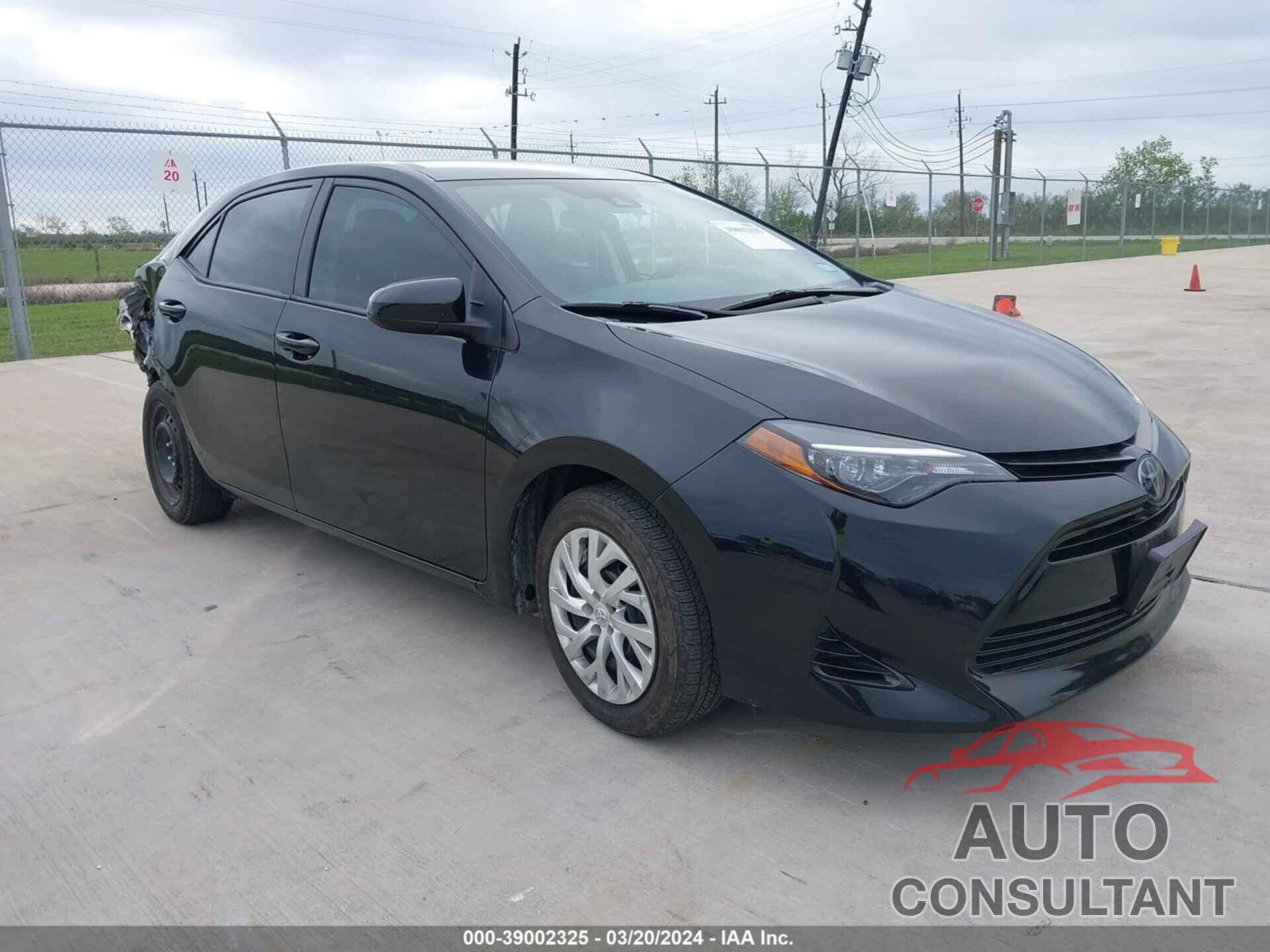 TOYOTA COROLLA 2019 - 5YFBURHE4KP872207