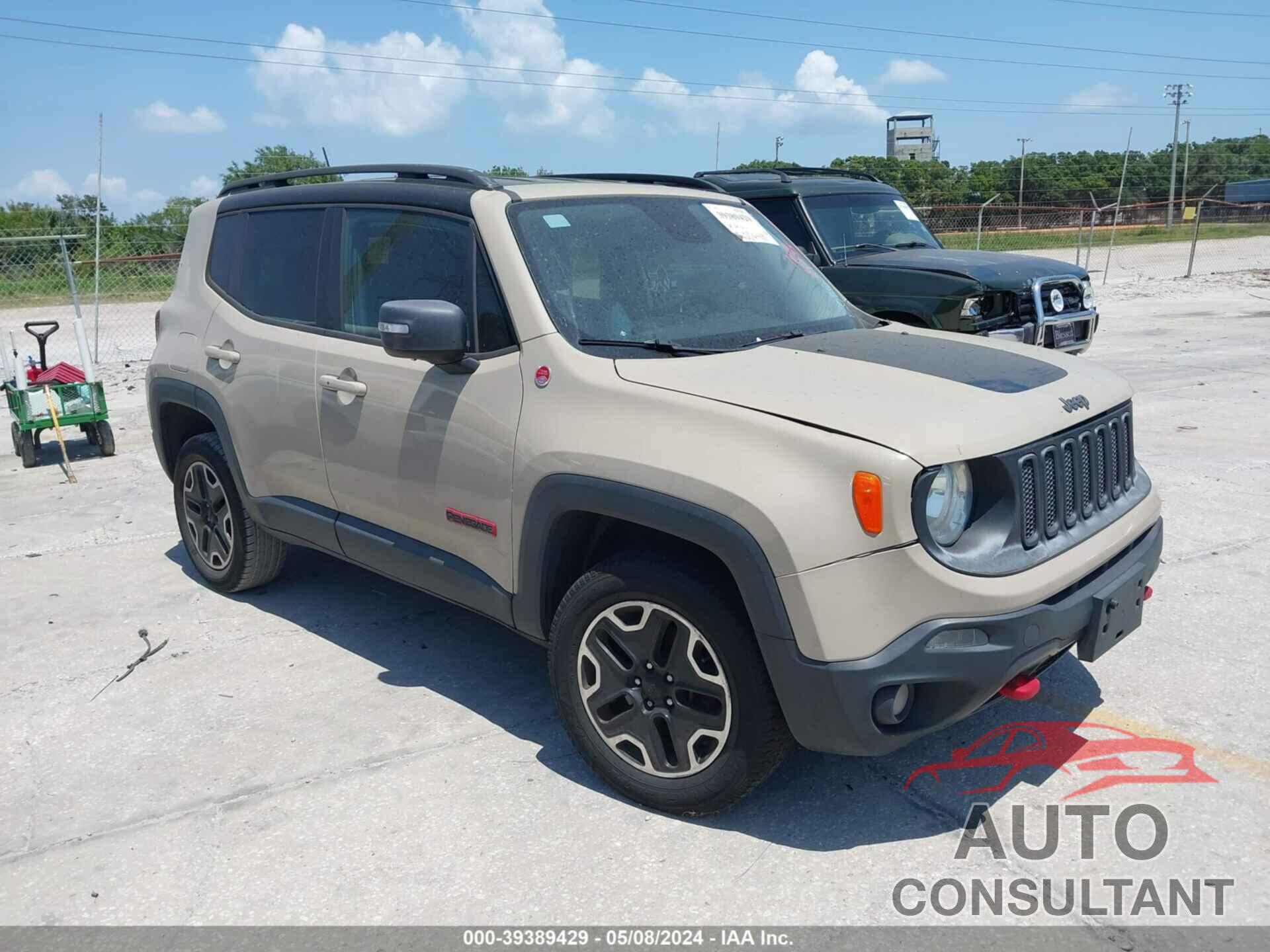 JEEP RENEGADE 2016 - ZACCJBCT3GPE06631