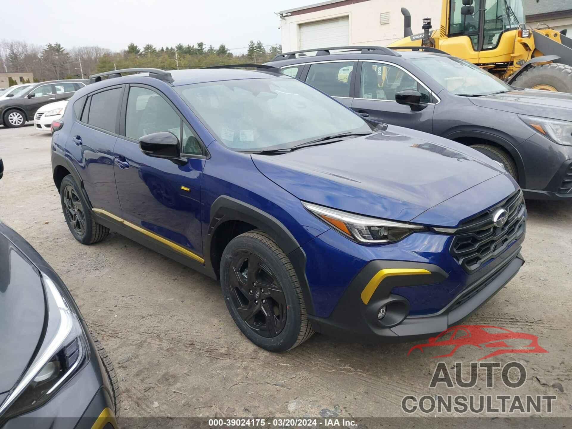 SUBARU CROSSTREK 2024 - 4S4GUHF61R3775623