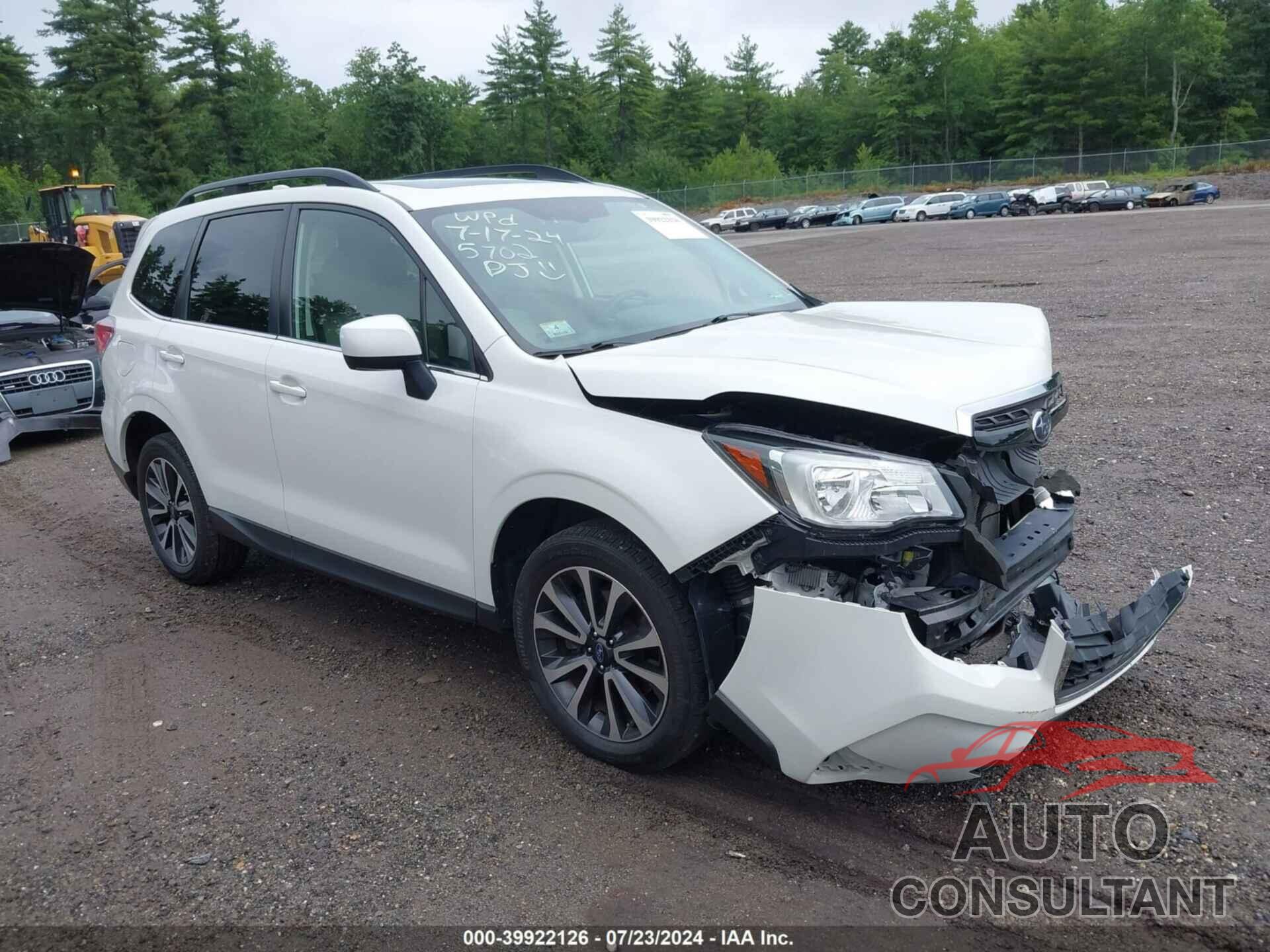 SUBARU FORESTER 2017 - JF2SJGEC1HH415702