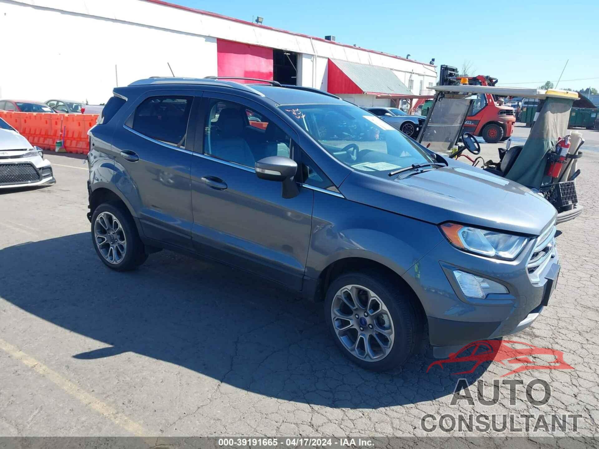 FORD ECOSPORT 2018 - MAJ6P1WL1JC162495