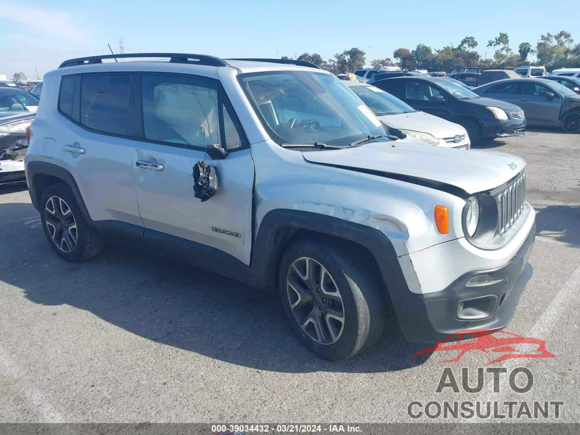 JEEP RENEGADE 2016 - ZACCJABT2GPE03649