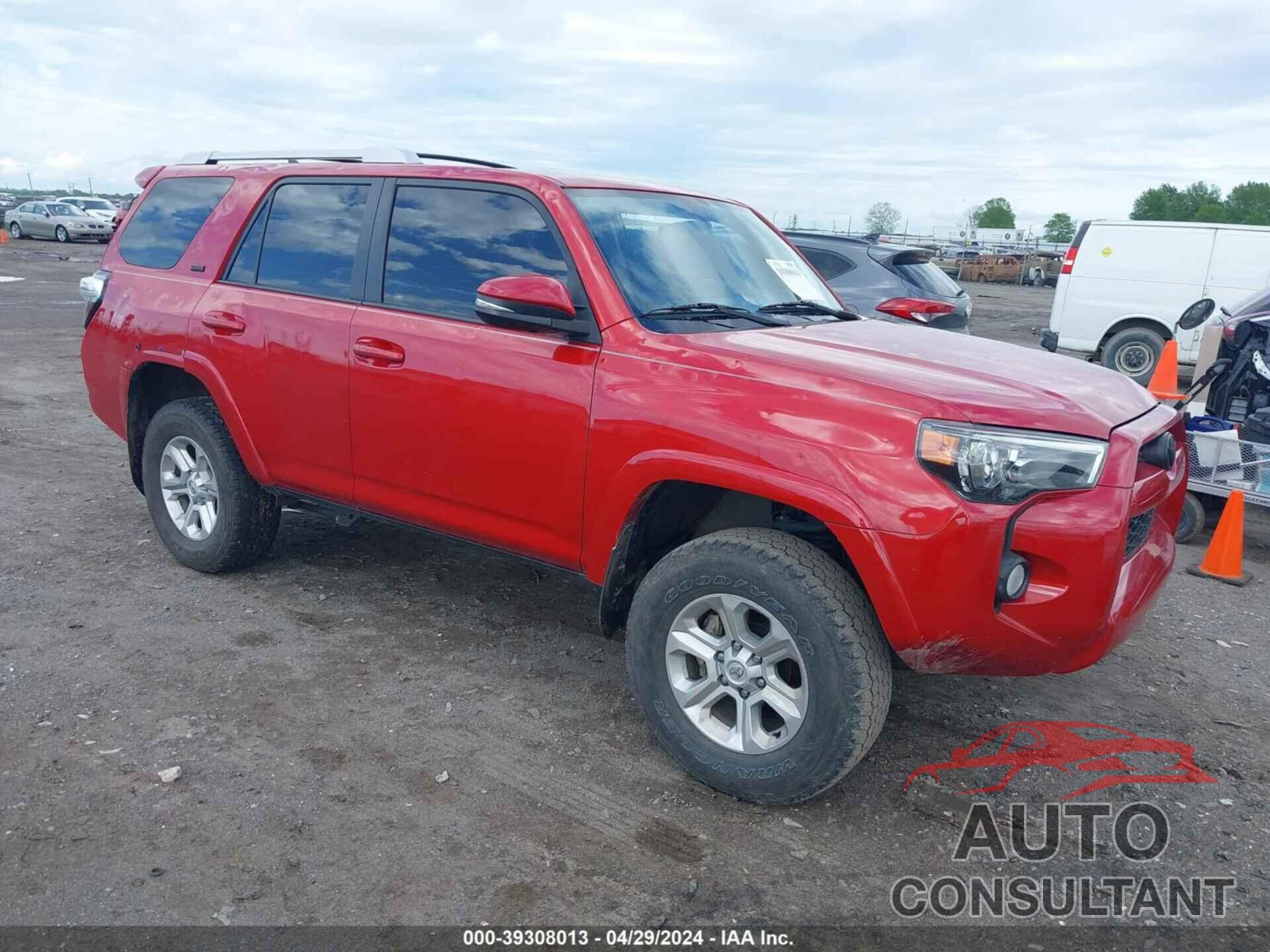 TOYOTA 4RUNNER 2018 - JTEBU5JR9J5493572