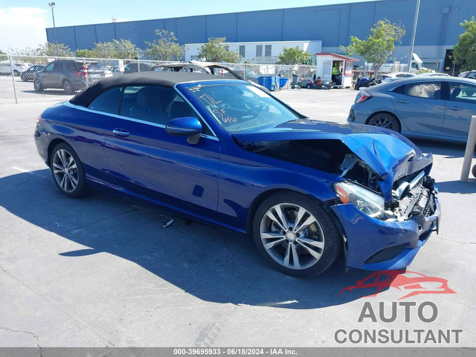 MERCEDES-BENZ C 300 2017 - WDDWK4JB3HF422869