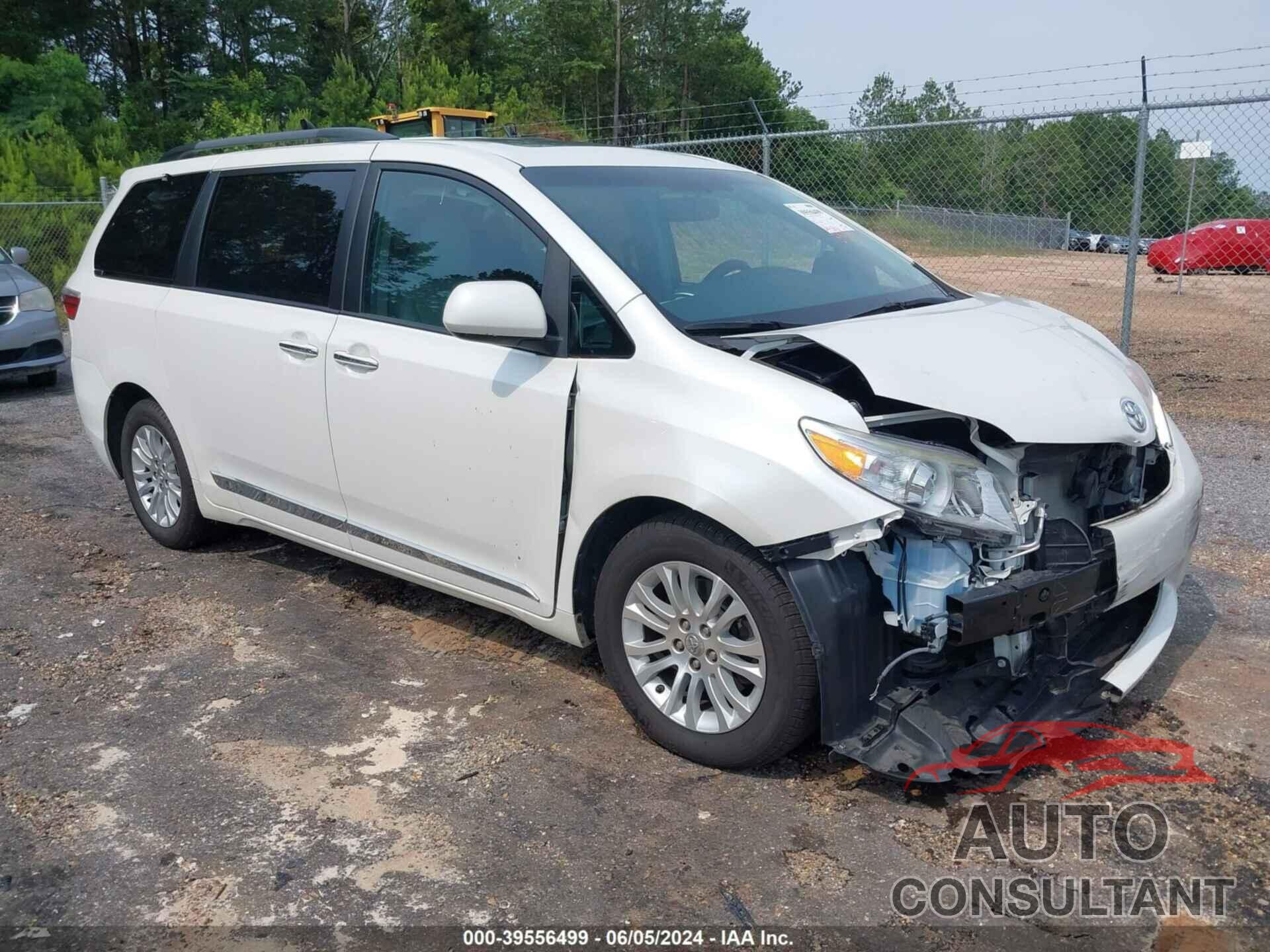 TOYOTA SIENNA 2016 - 5TDYK3DC9GS752418