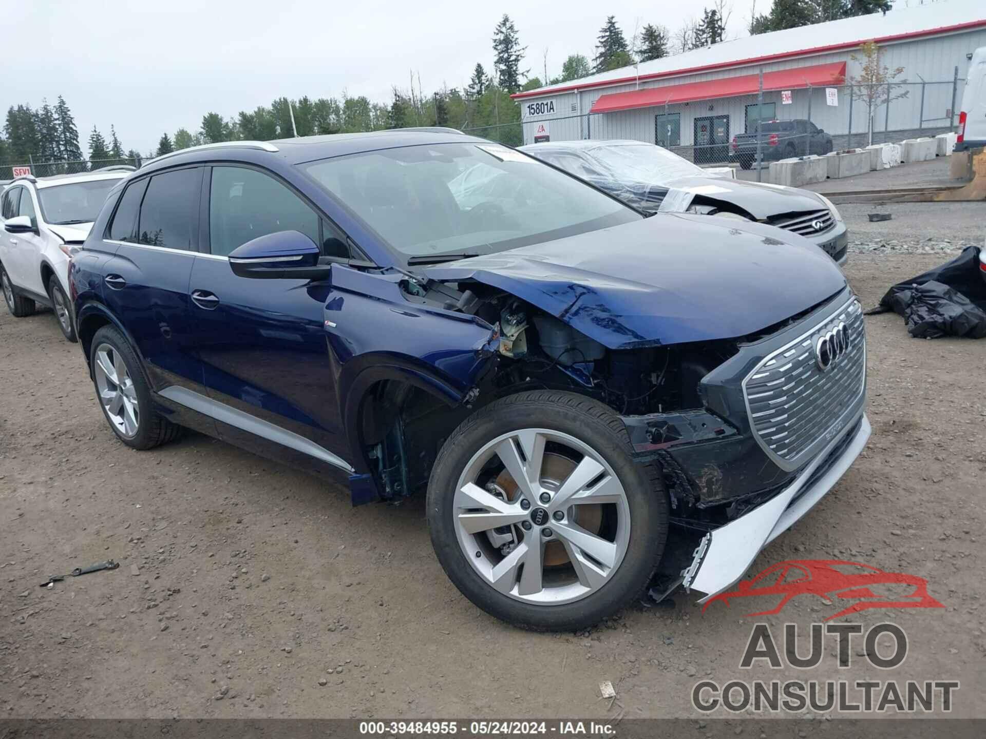 AUDI Q4 E-TRON 2023 - WA1L2BFZ5PP065687