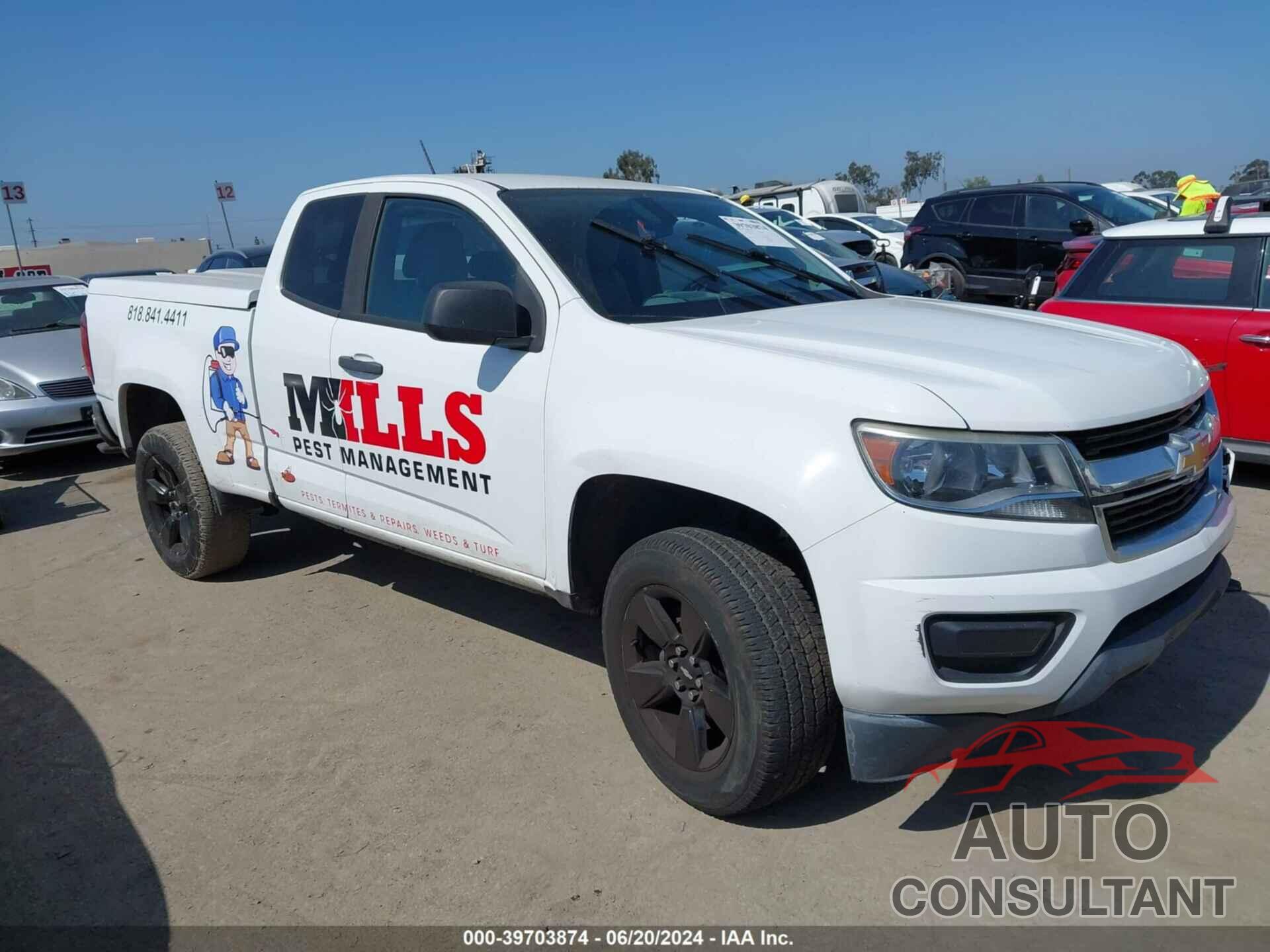 CHEVROLET COLORADO 2017 - 1GCHSBEN3H1196325