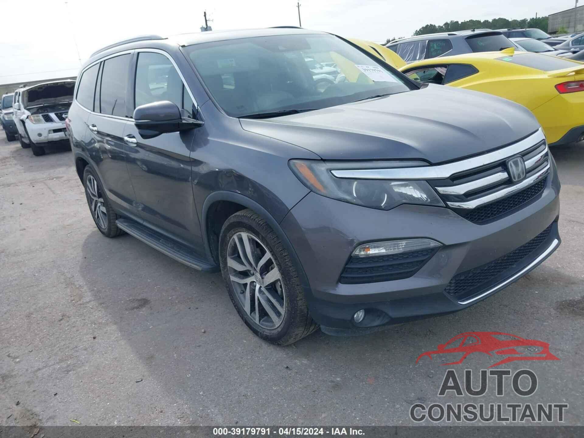 HONDA PILOT 2016 - 5FNYF6H96GB051165