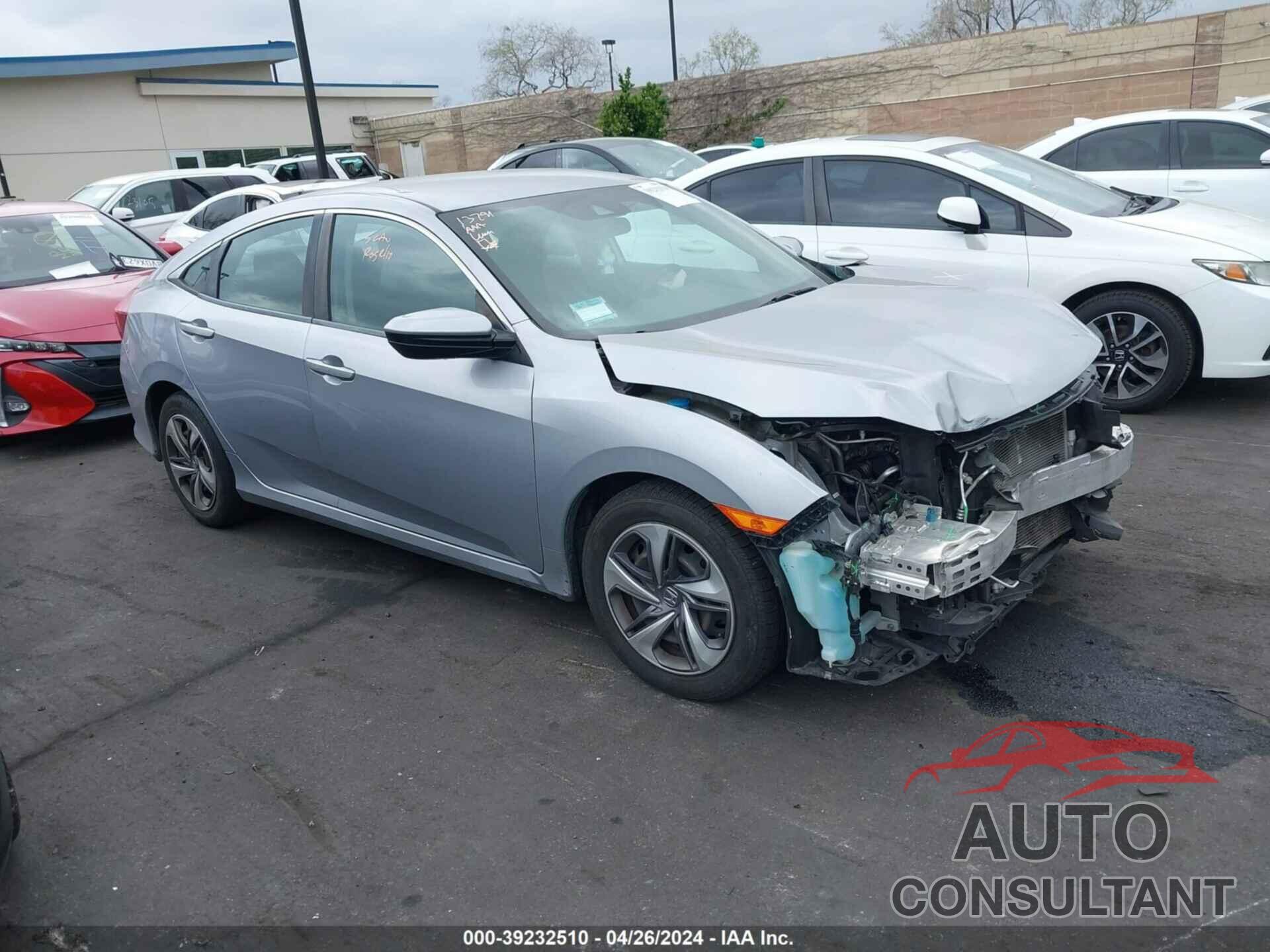 HONDA CIVIC 2019 - 2HGFC2F63KH536935