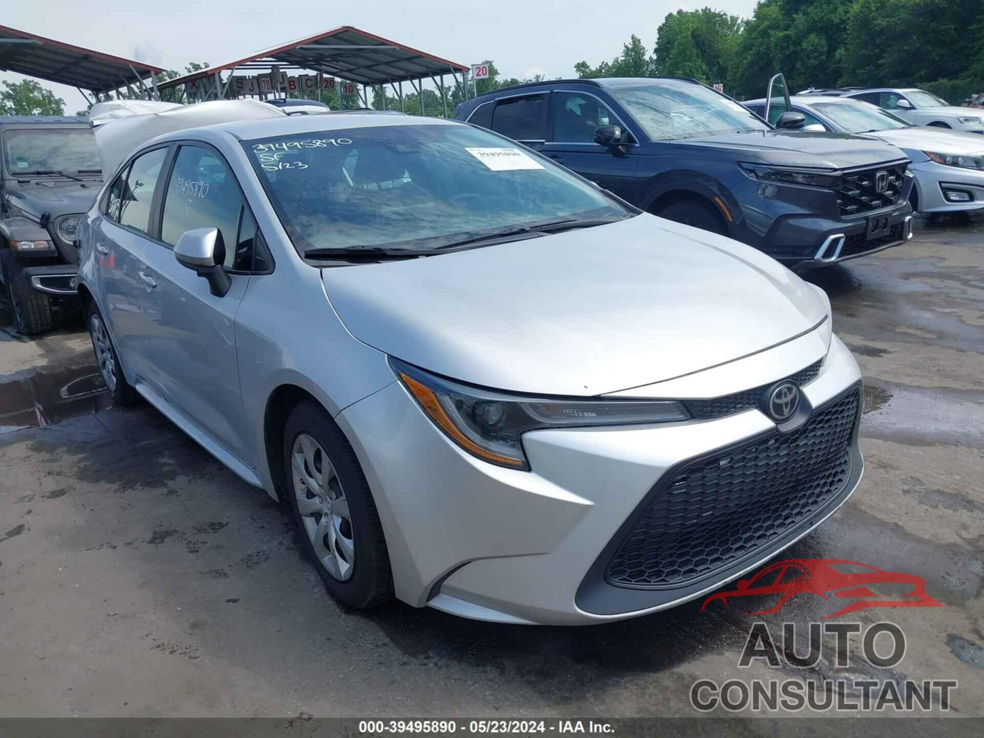 TOYOTA COROLLA 2020 - 5YFEPRAE6LP098624