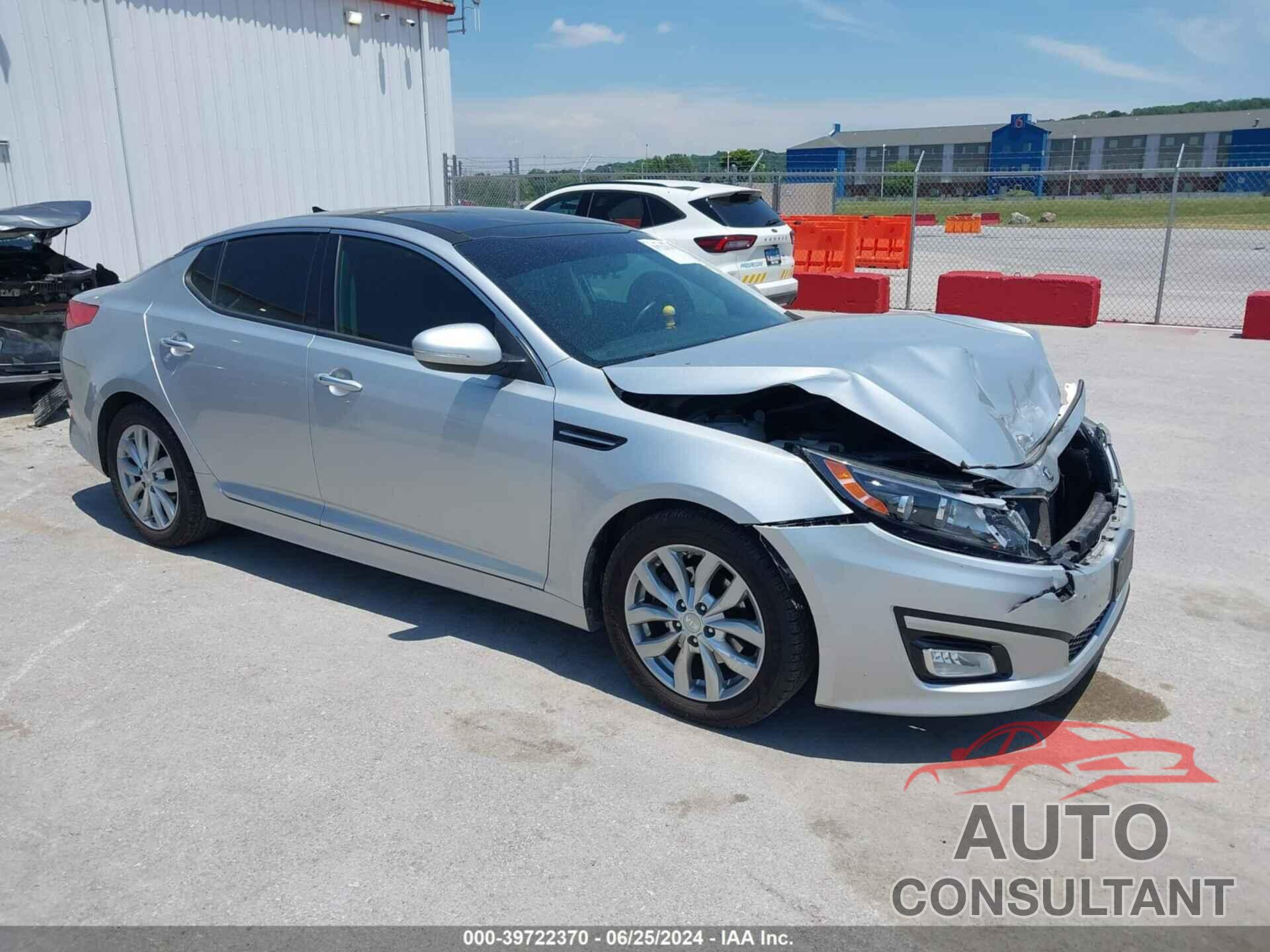 KIA OPTIMA 2015 - 5XXGN4A76FG513926