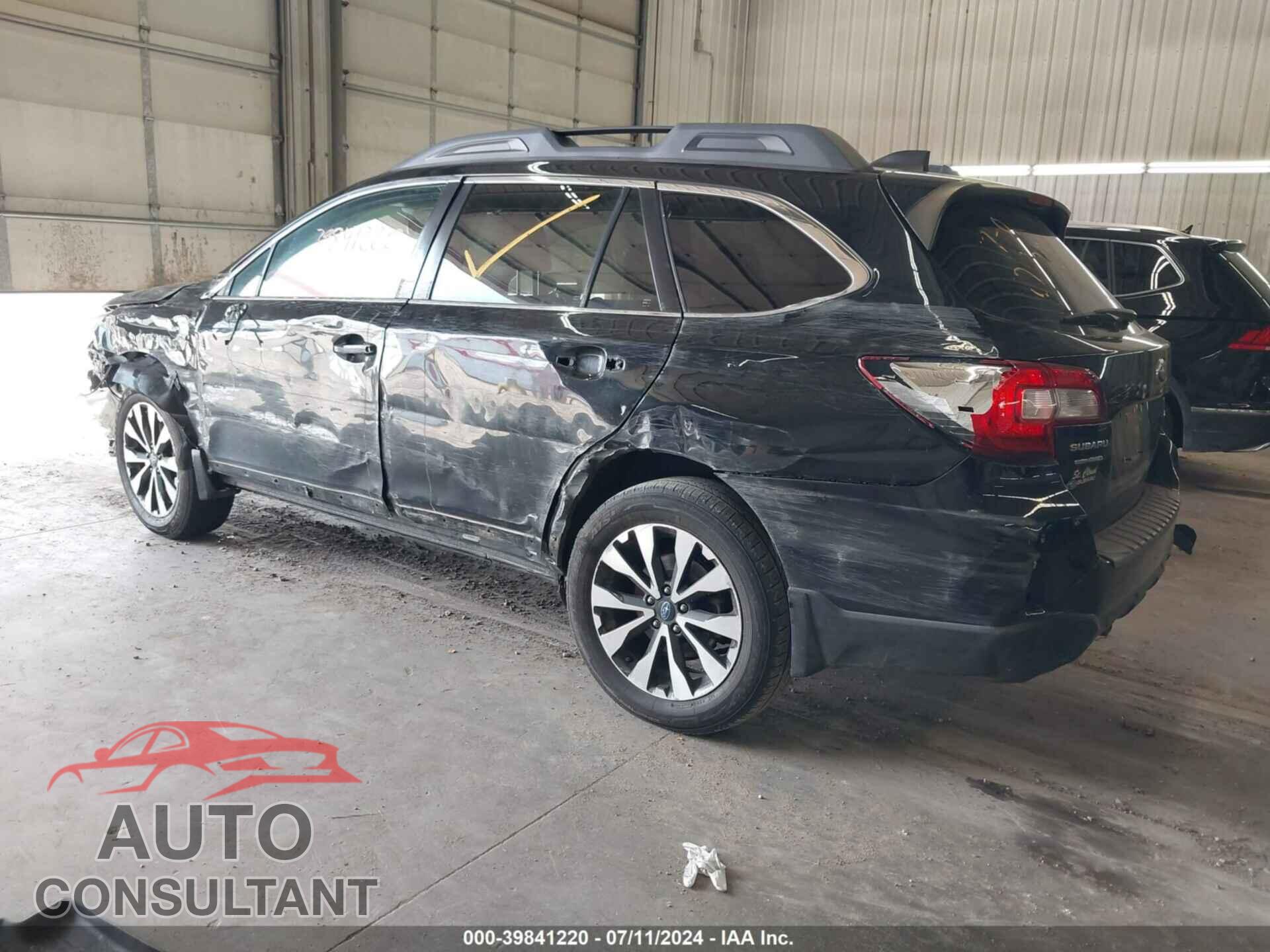 SUBARU OUTBACK 2017 - 4S4BSANC4H3277381