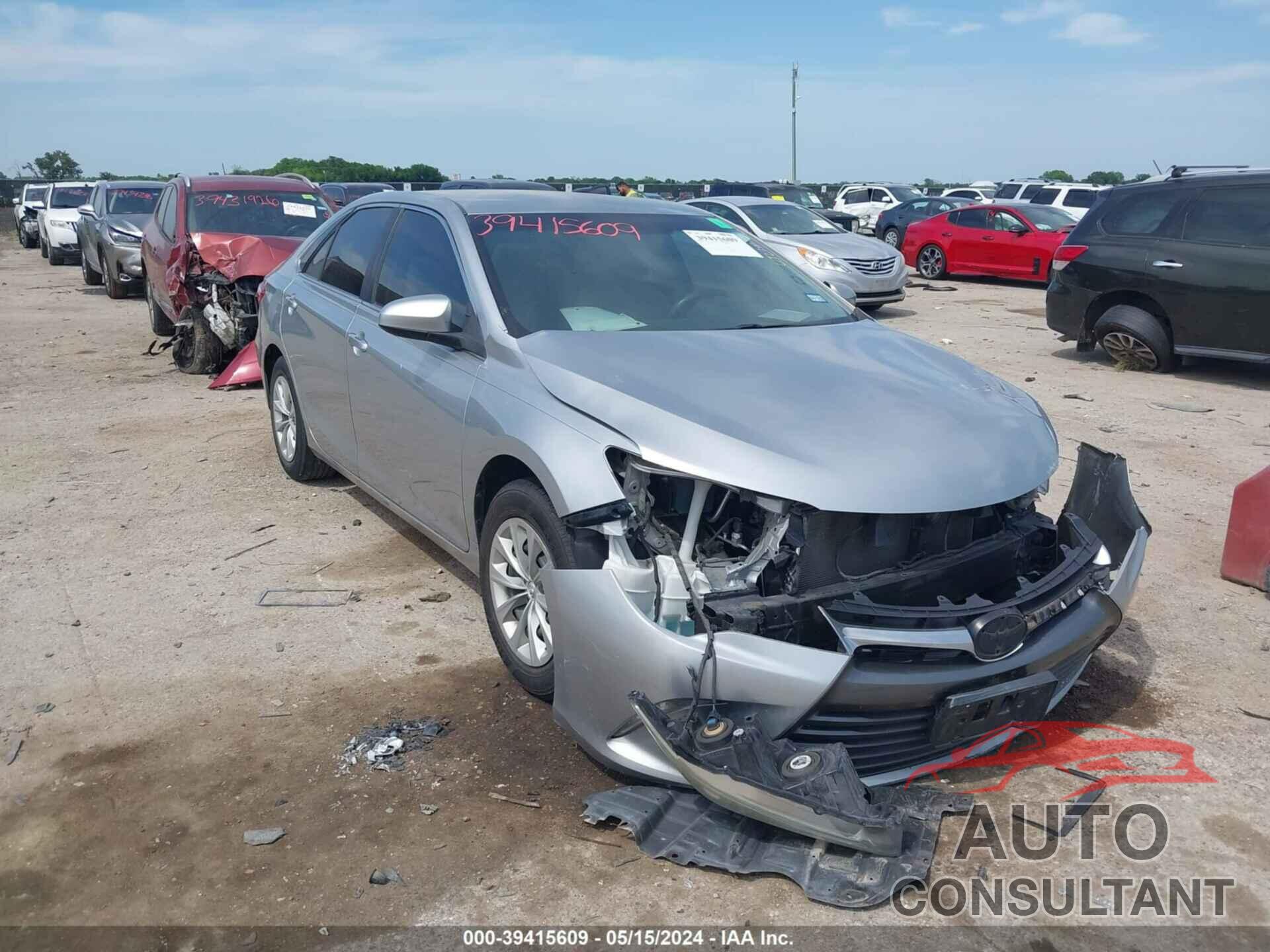 TOYOTA CAMRY 2016 - 4T4BF1FK9GR518067