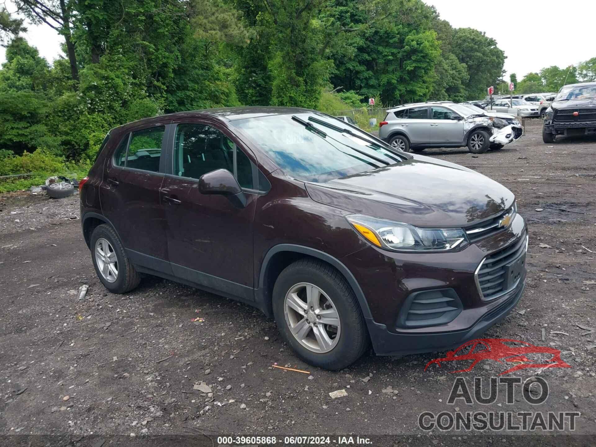 CHEVROLET TRAX 2020 - KL7CJKSB0LB347404