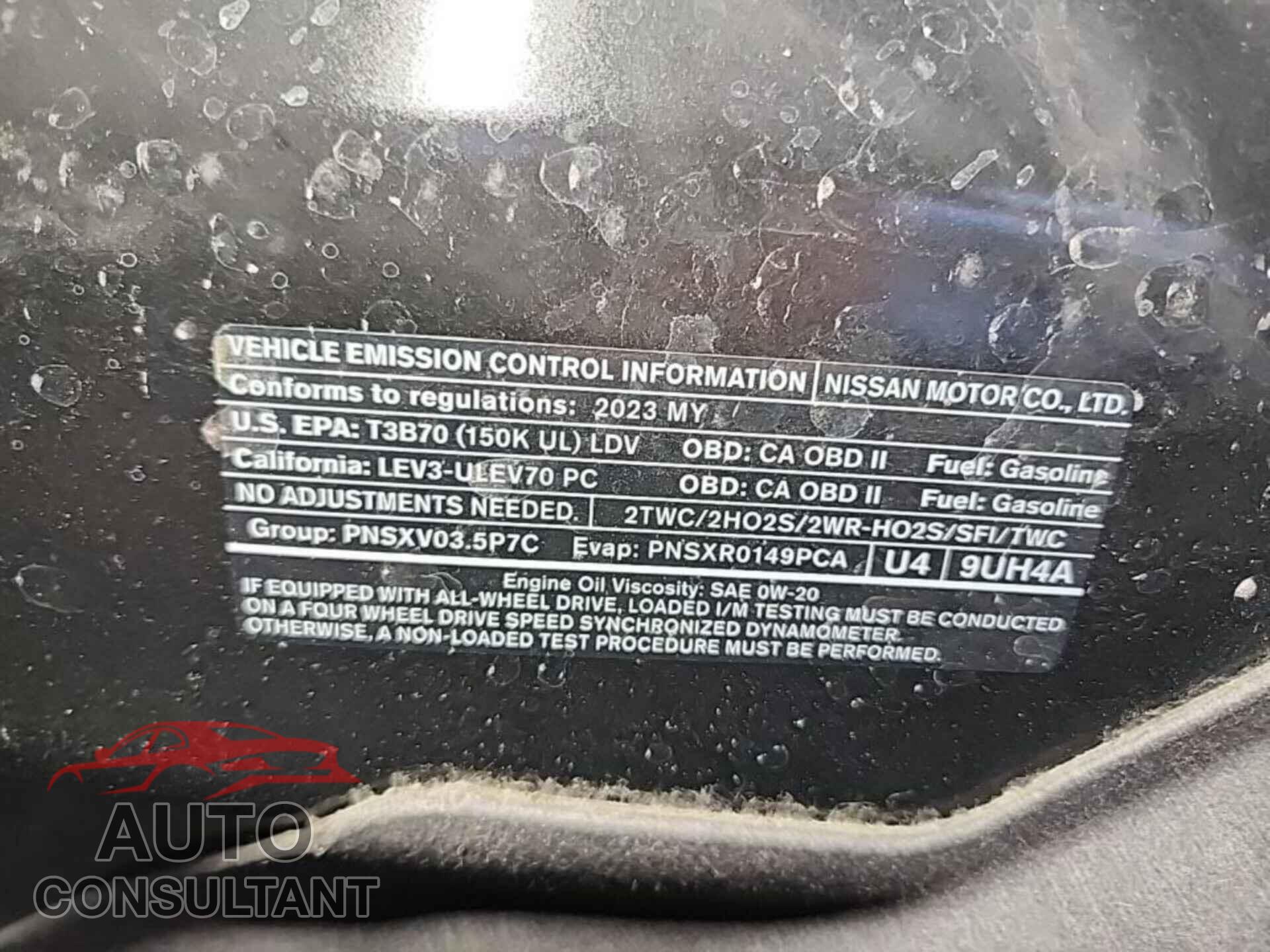 NISSAN MURANO 2023 - 5N1AZ2BS8PC113848