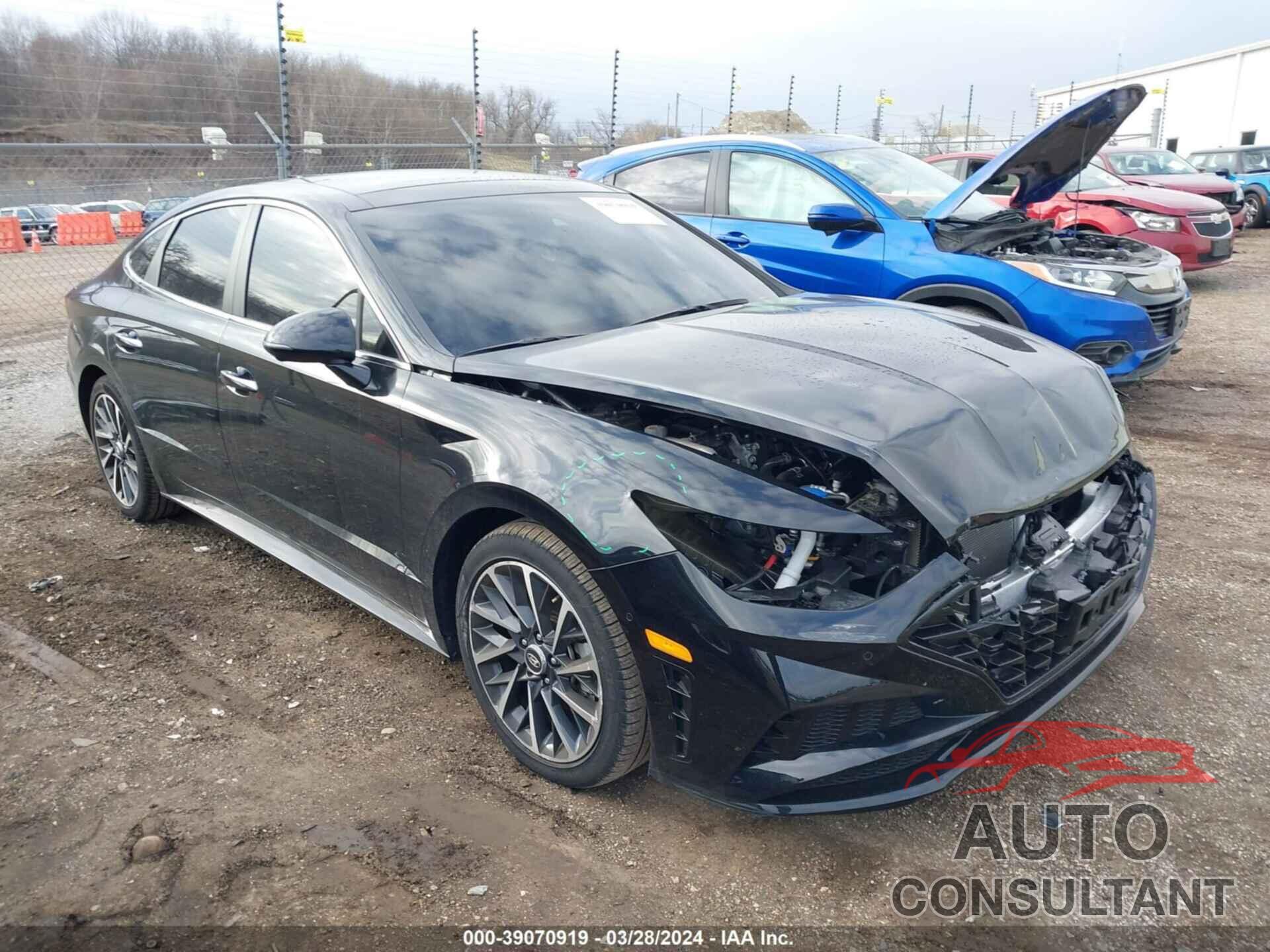 HYUNDAI SONATA 2022 - KMHL34J27NA217814