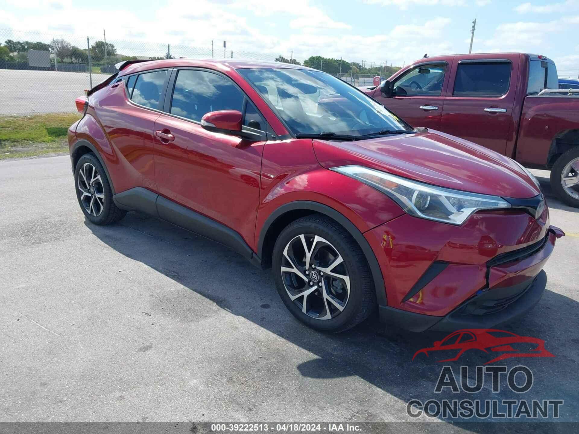 TOYOTA C-HR 2018 - NMTKHMBX4JR061514