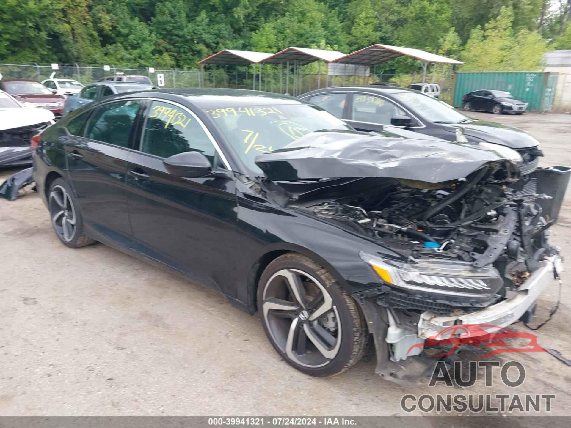HONDA ACCORD 2021 - 1HGCV1F38MA039149