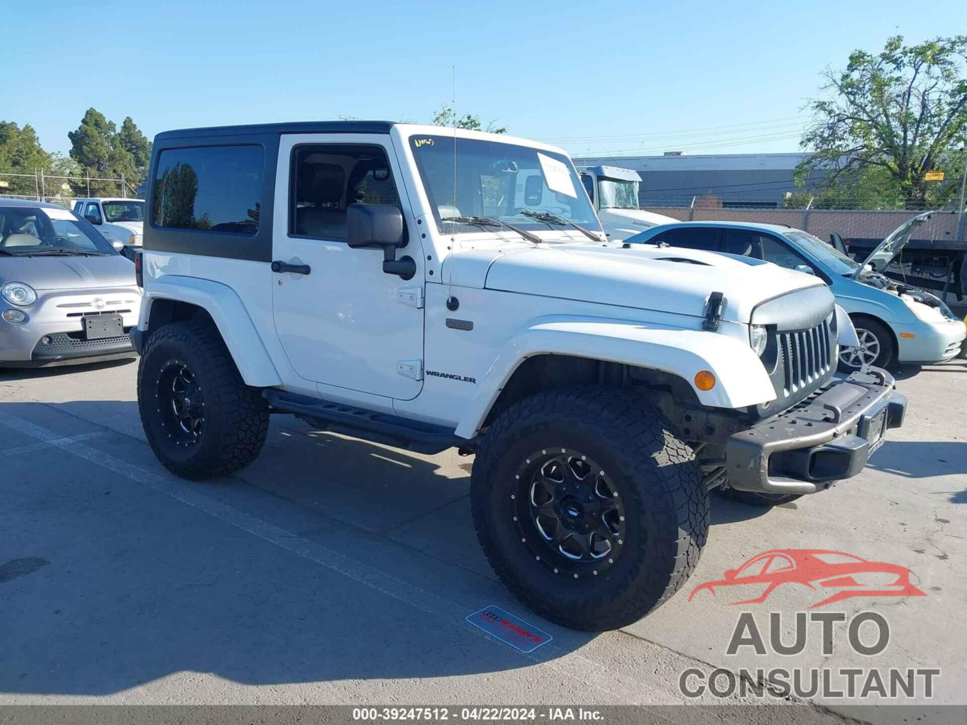 JEEP WRANGLER 2017 - 1C4AJWBG4HL507685