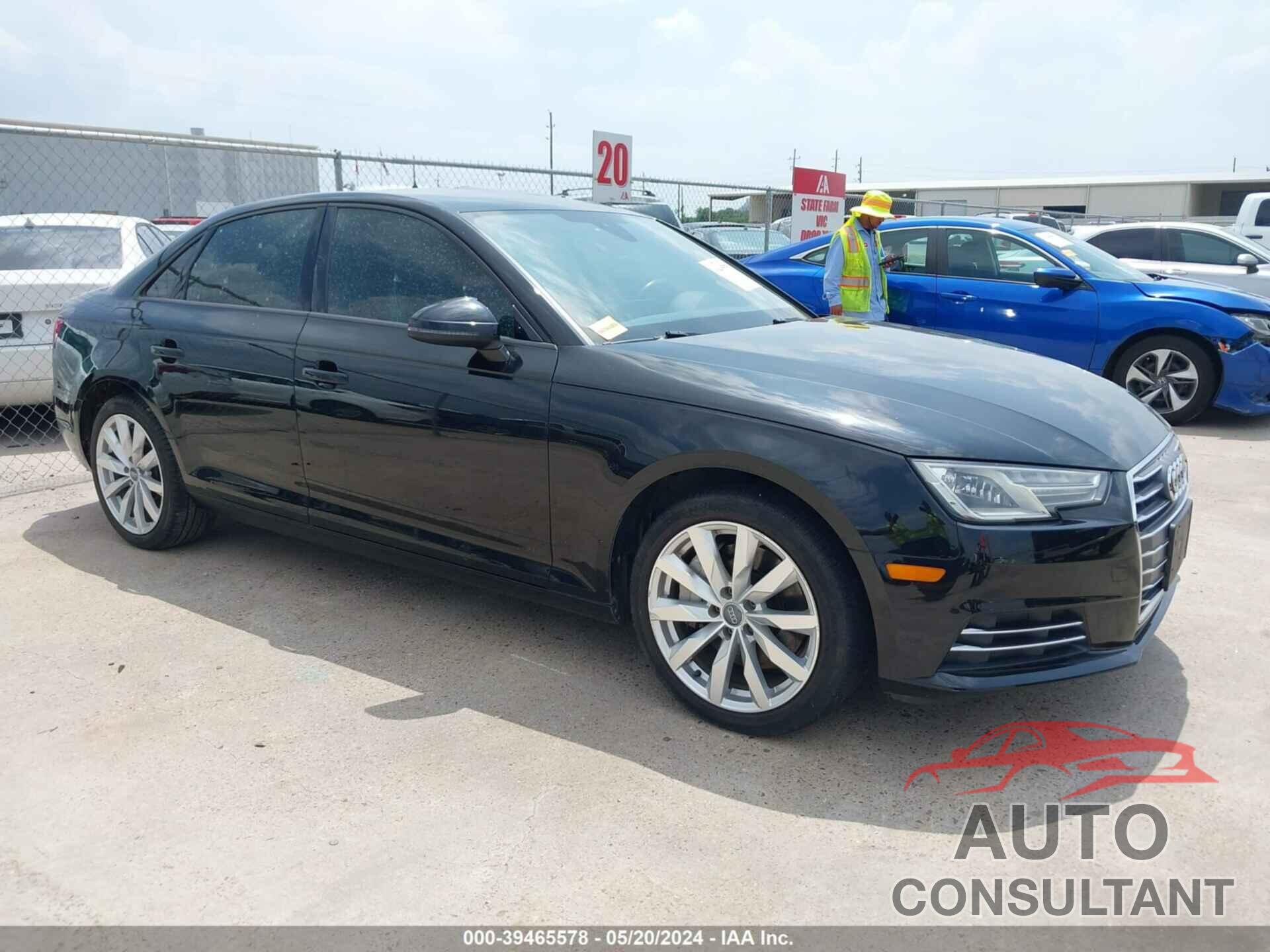 AUDI A4 2017 - WAUGNAF4XHN015620