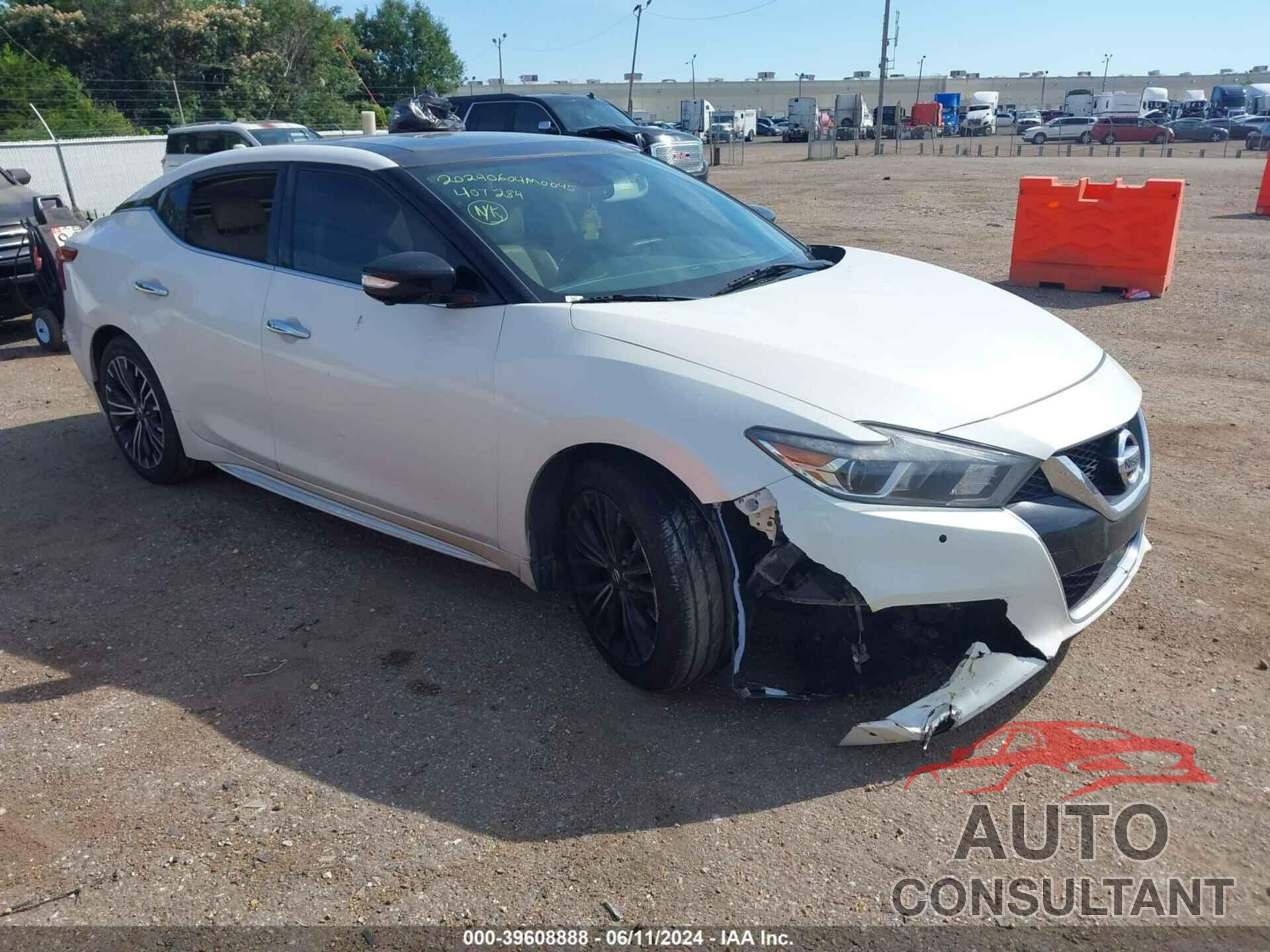 NISSAN MAXIMA 2018 - 1N4AA6AP5JC407284