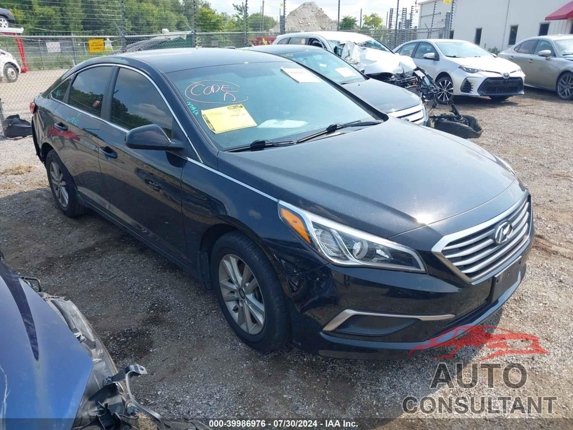 HYUNDAI SONATA 2017 - 5NPE24AF7HH519264