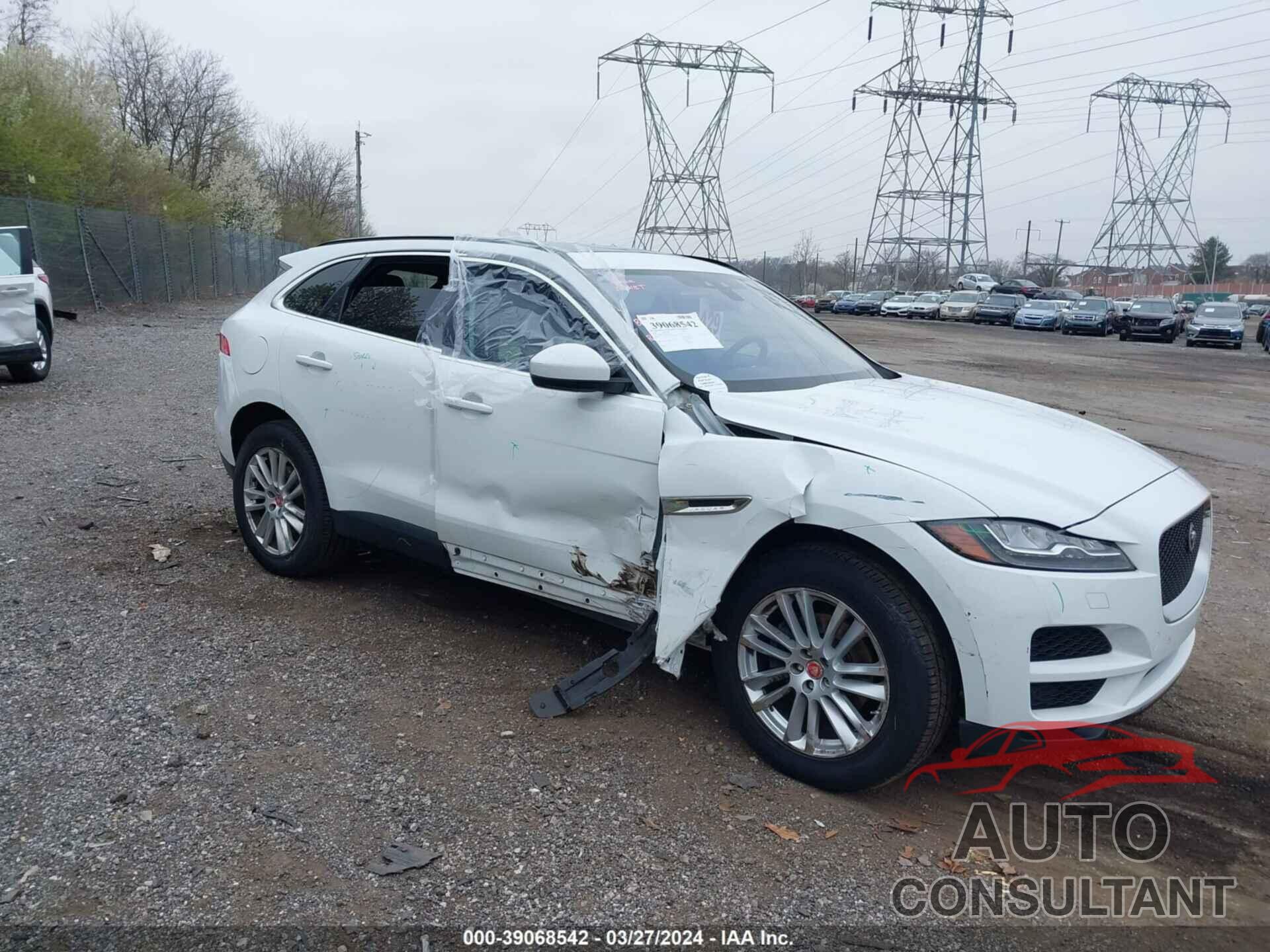 JAGUAR F-PACE 2018 - SADCK2FX3JA350262