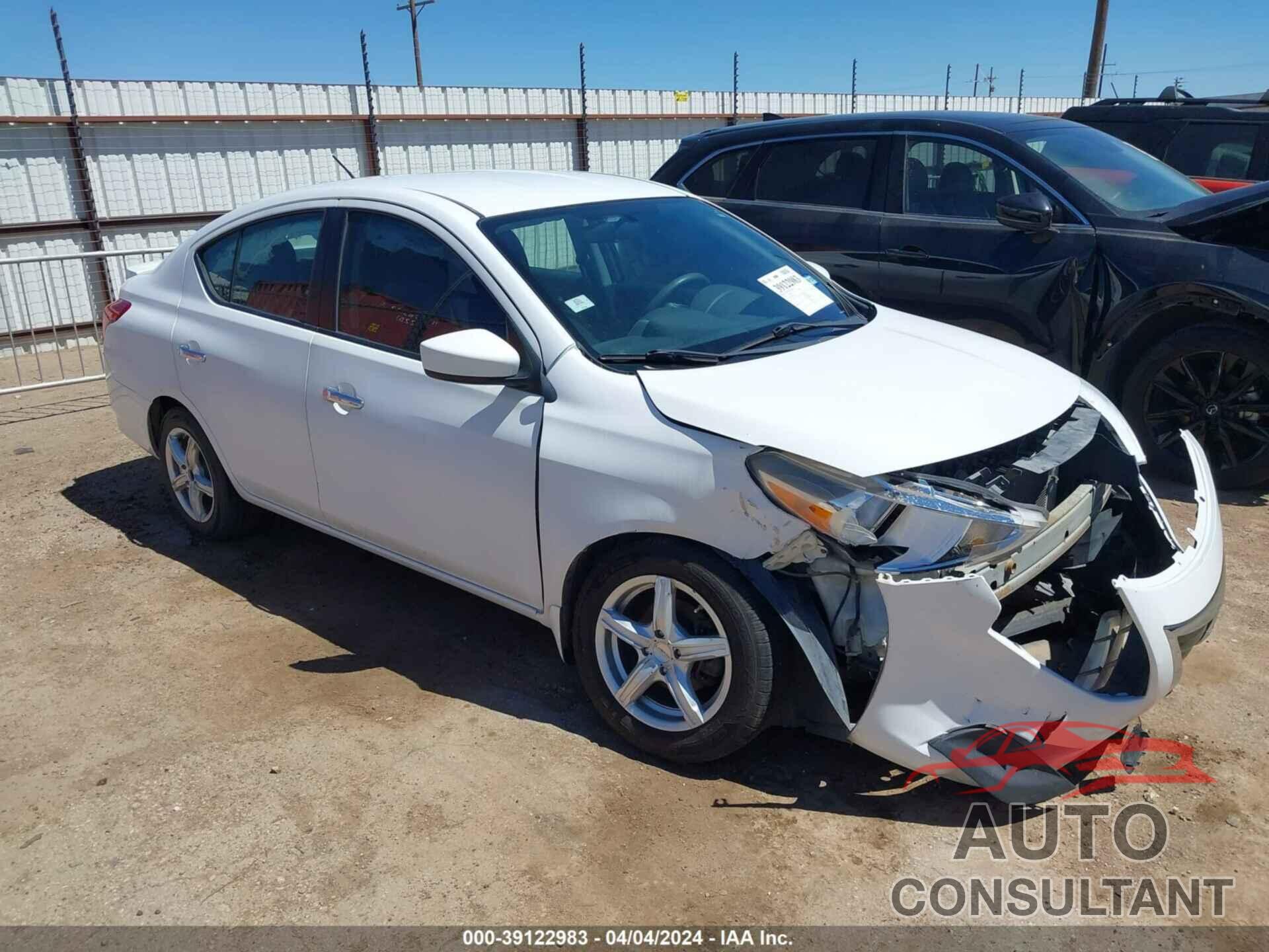 NISSAN VERSA 2016 - 3N1CN7AP6GL912294