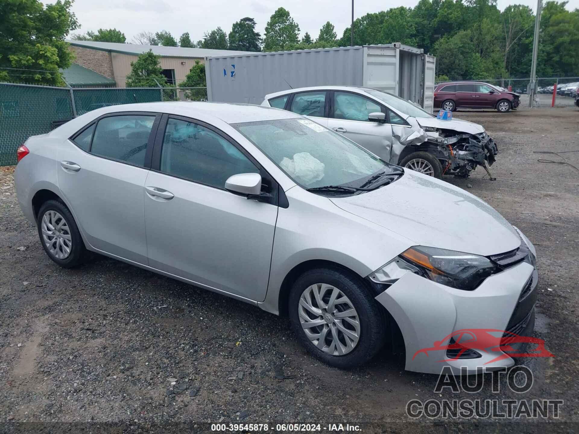 TOYOTA COROLLA 2018 - 2T1BURHE9JC072825