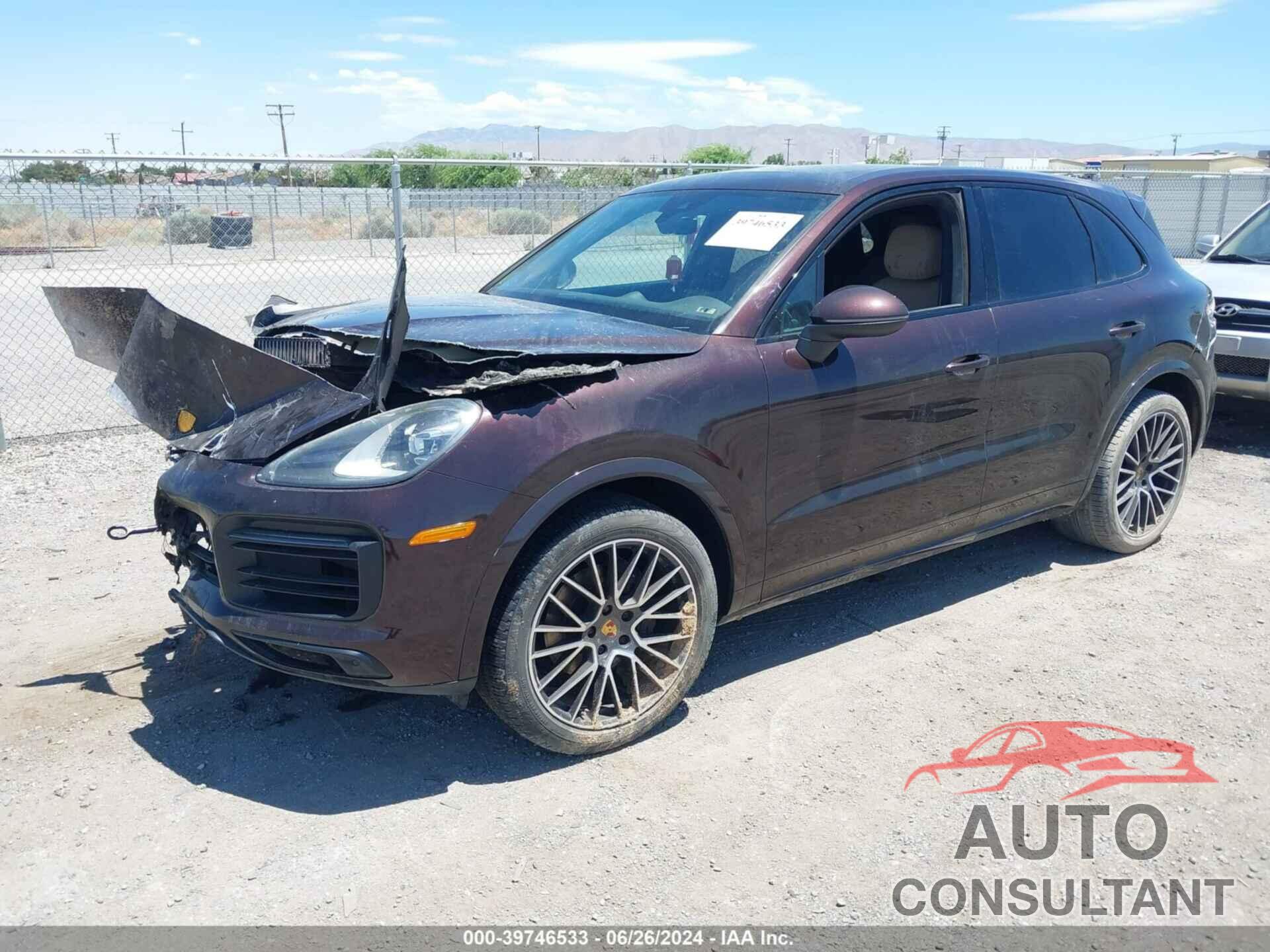 PORSCHE CAYENNE 2019 - WP1AA2AY2KDA13439